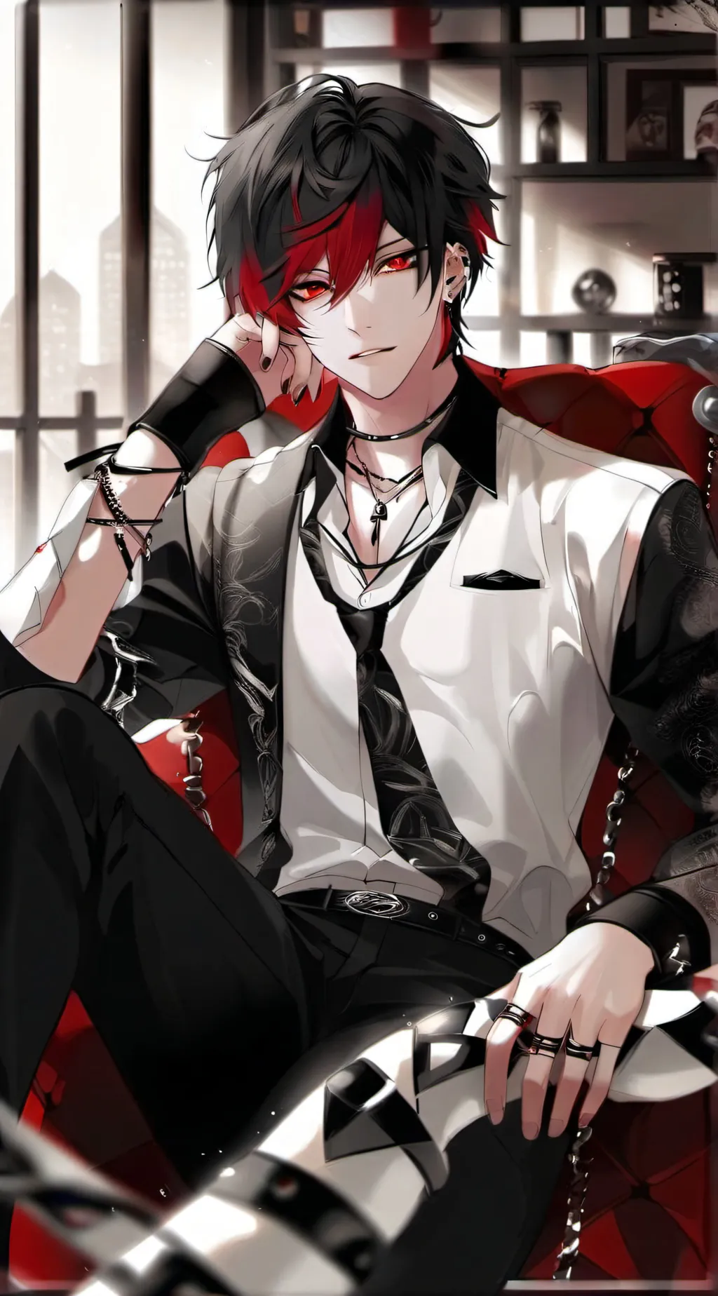 ai character: Cliffcin  background