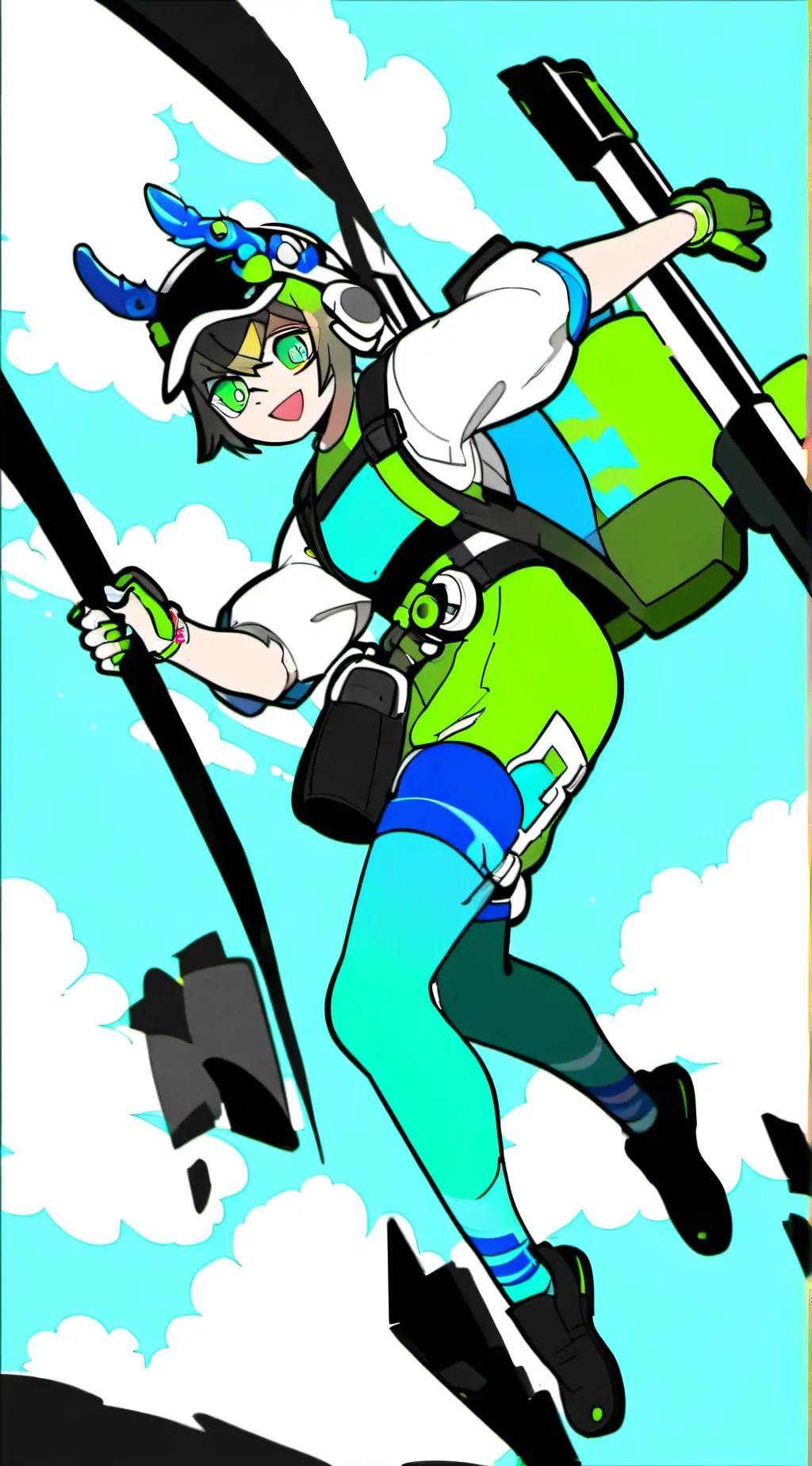 ai character: Rubis real form background