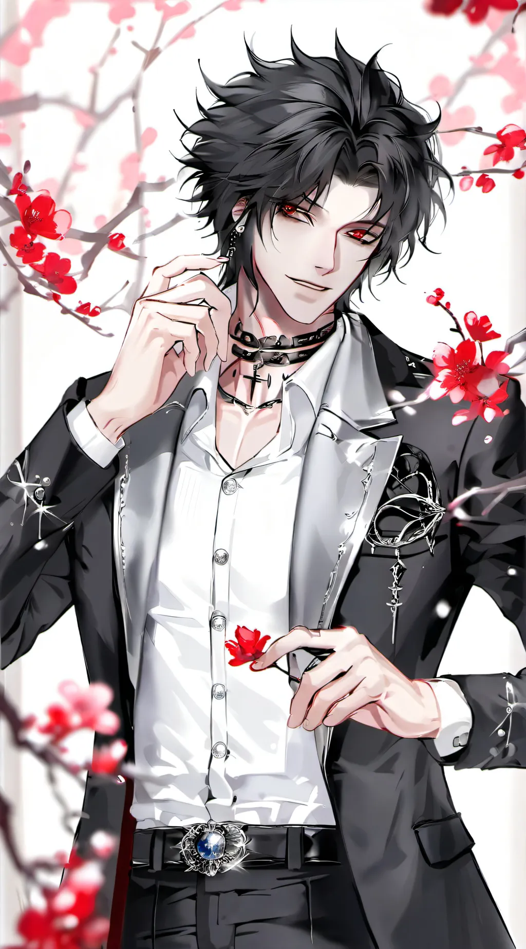 ai character: Levii ~ 💸♾️ background