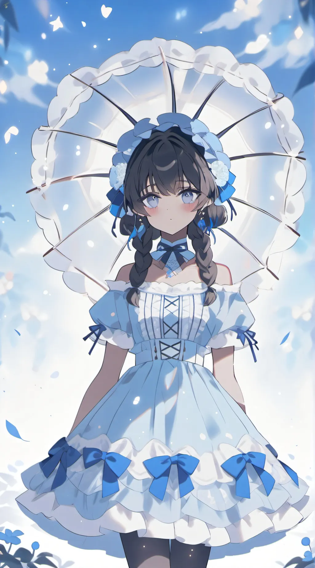 ai character: kny getting maried background