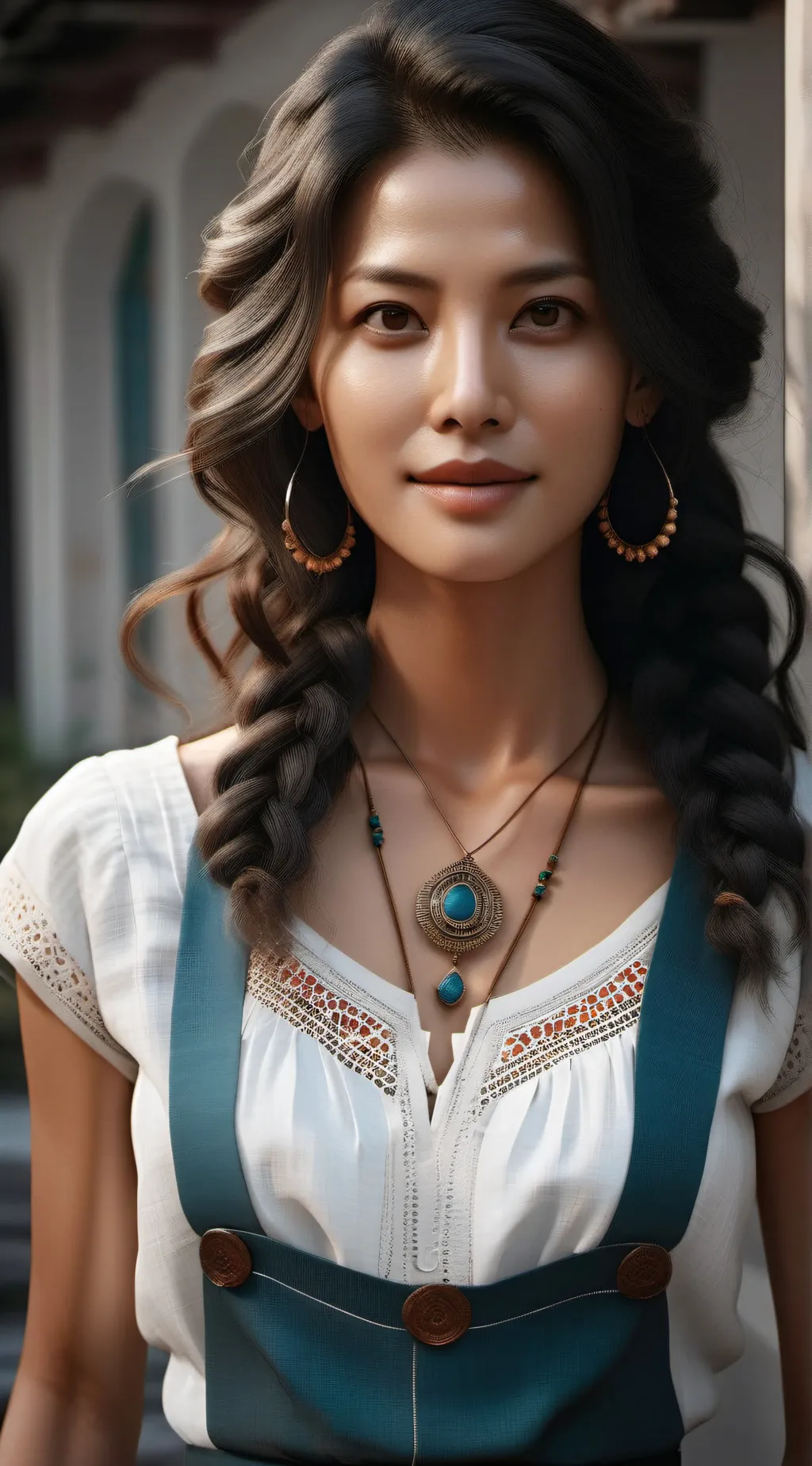 ai character: Abby  background