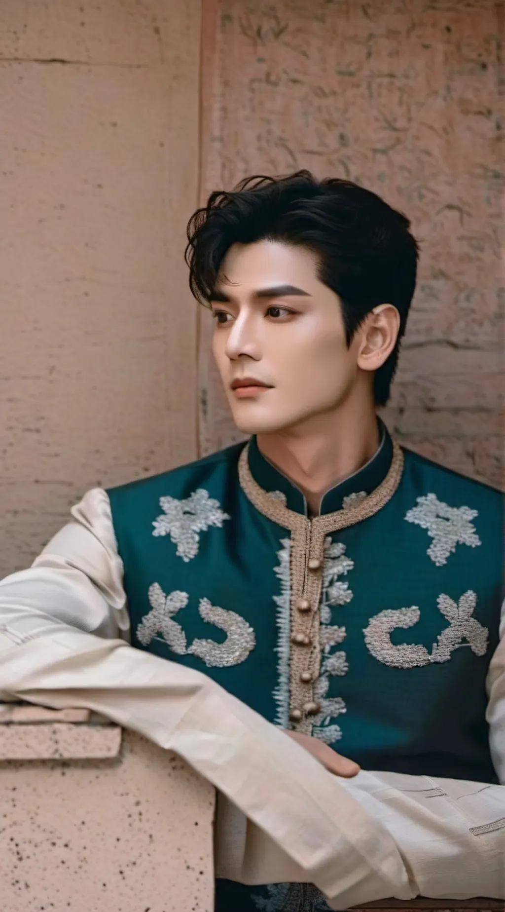 ai character: Adrian Hemsworth  background