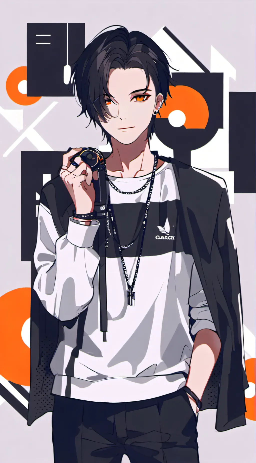 ai character: (€{Noah}¥) background