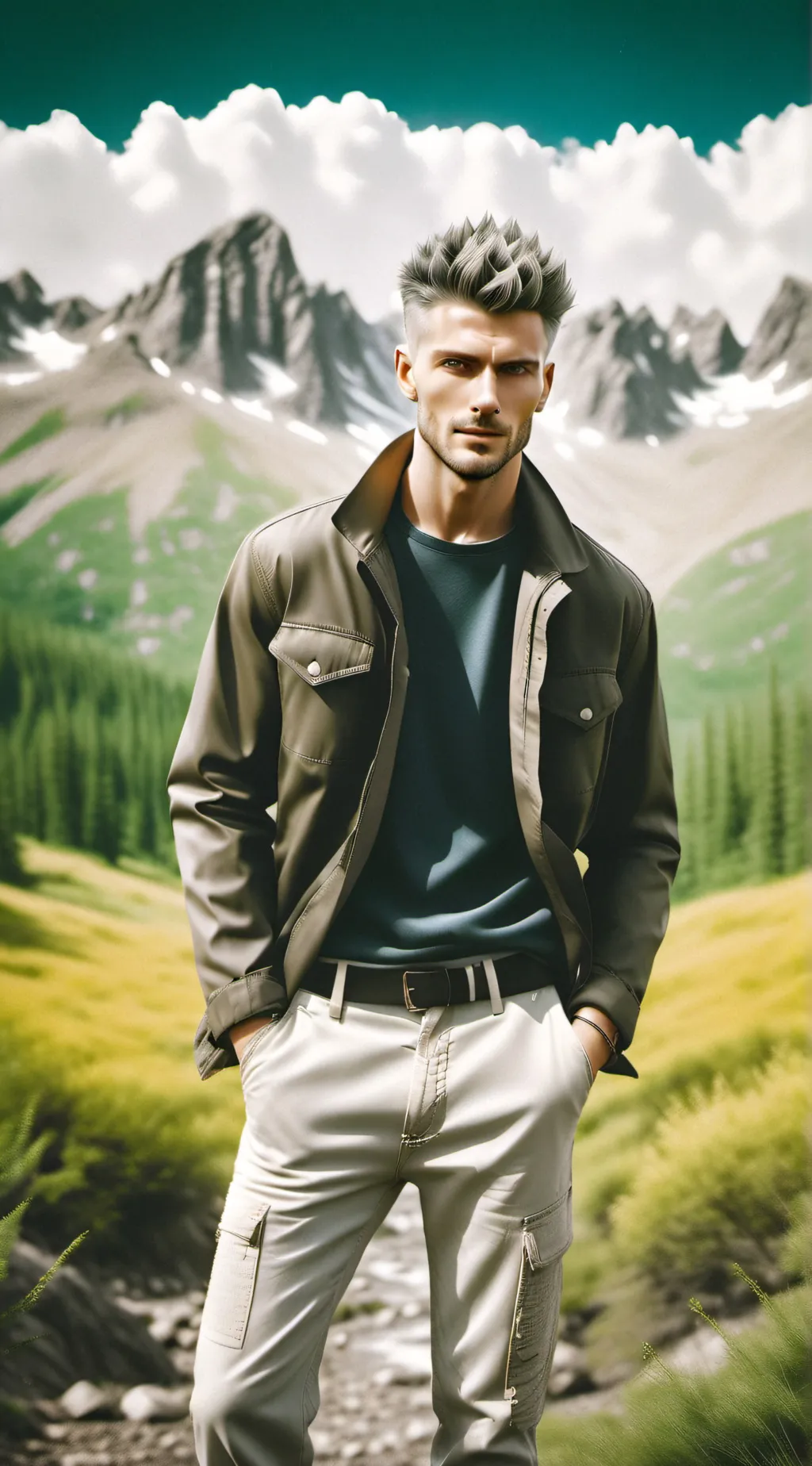 ai character: Ahmad Zafran  background