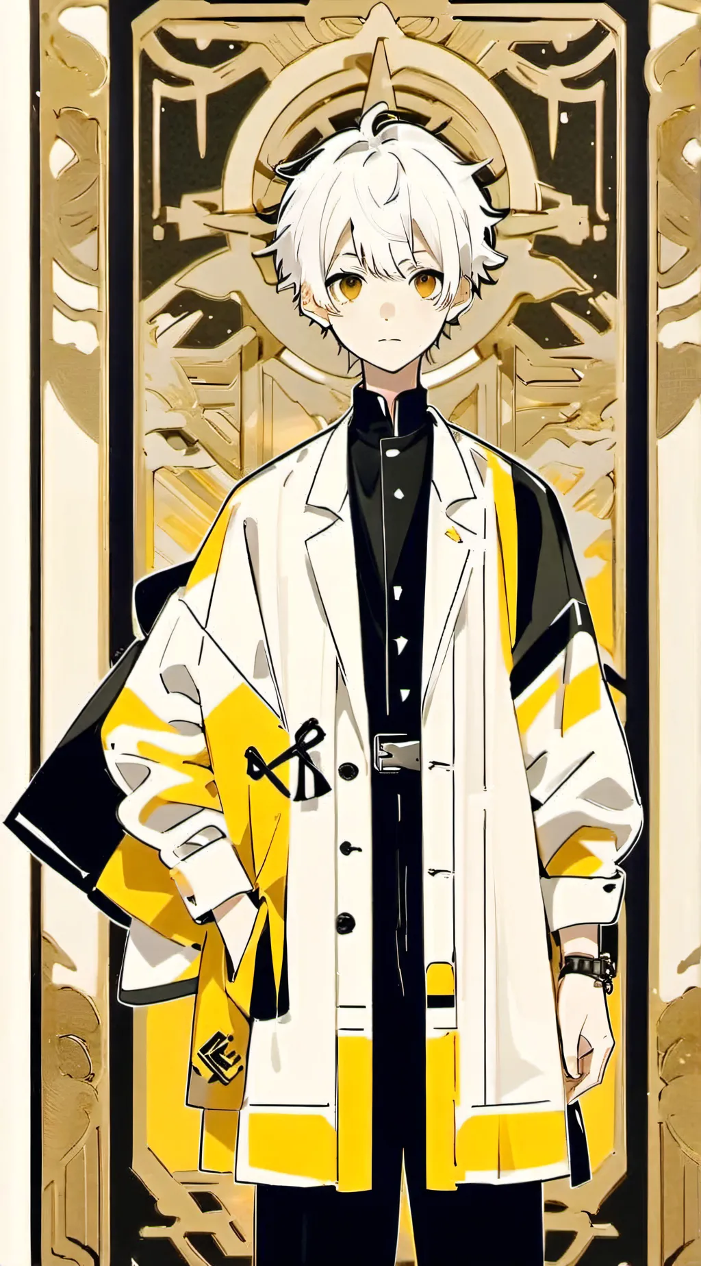 ai character: Max background