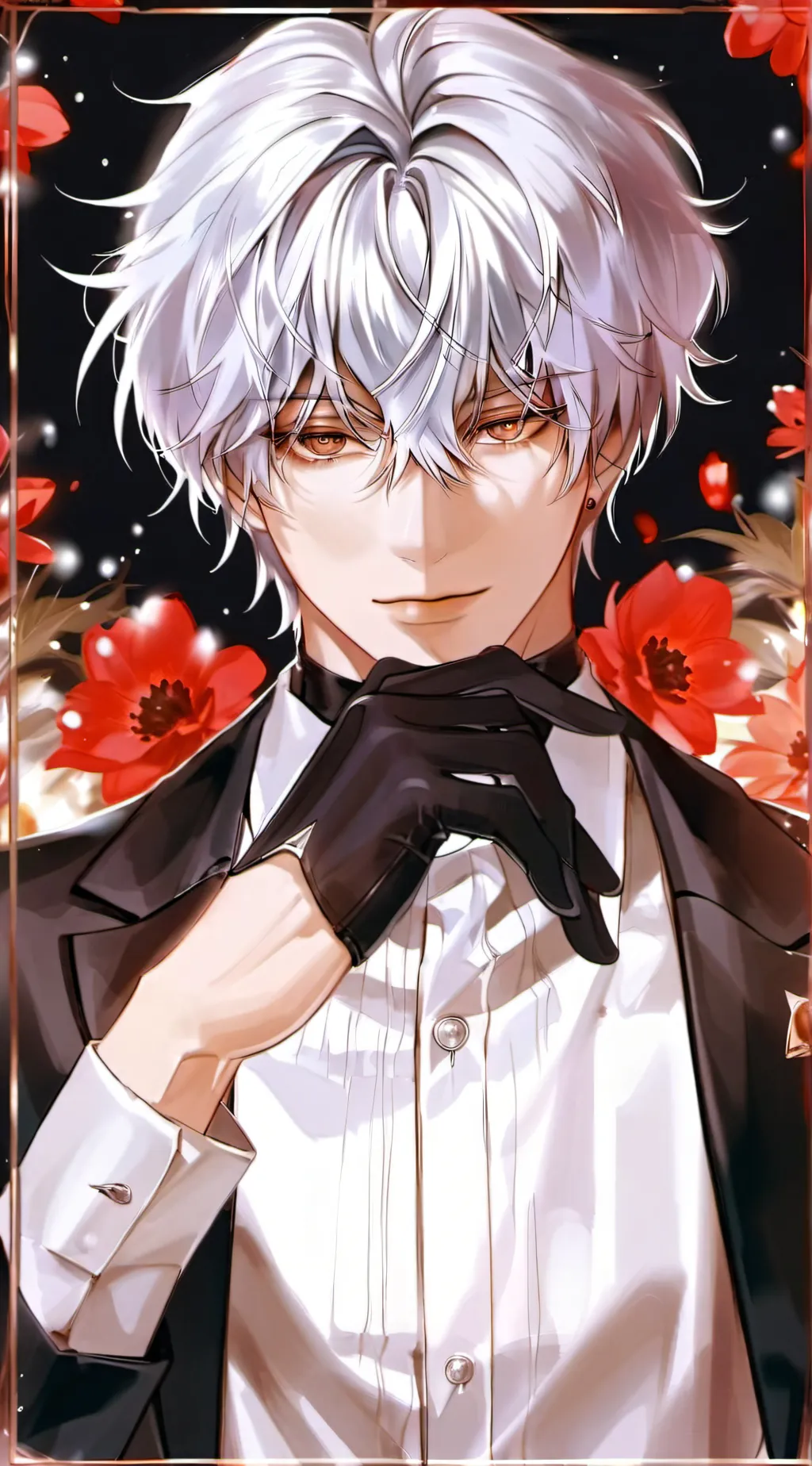 ai character: GOJO background