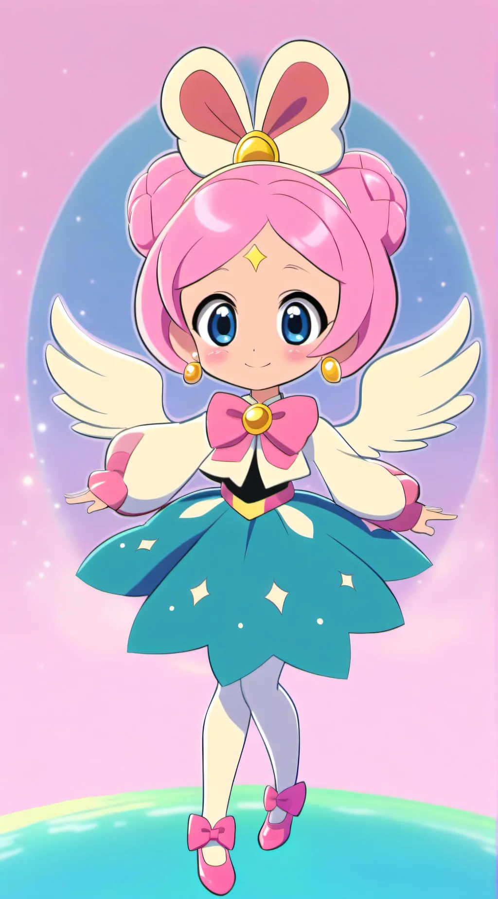 ai character: cure whip background