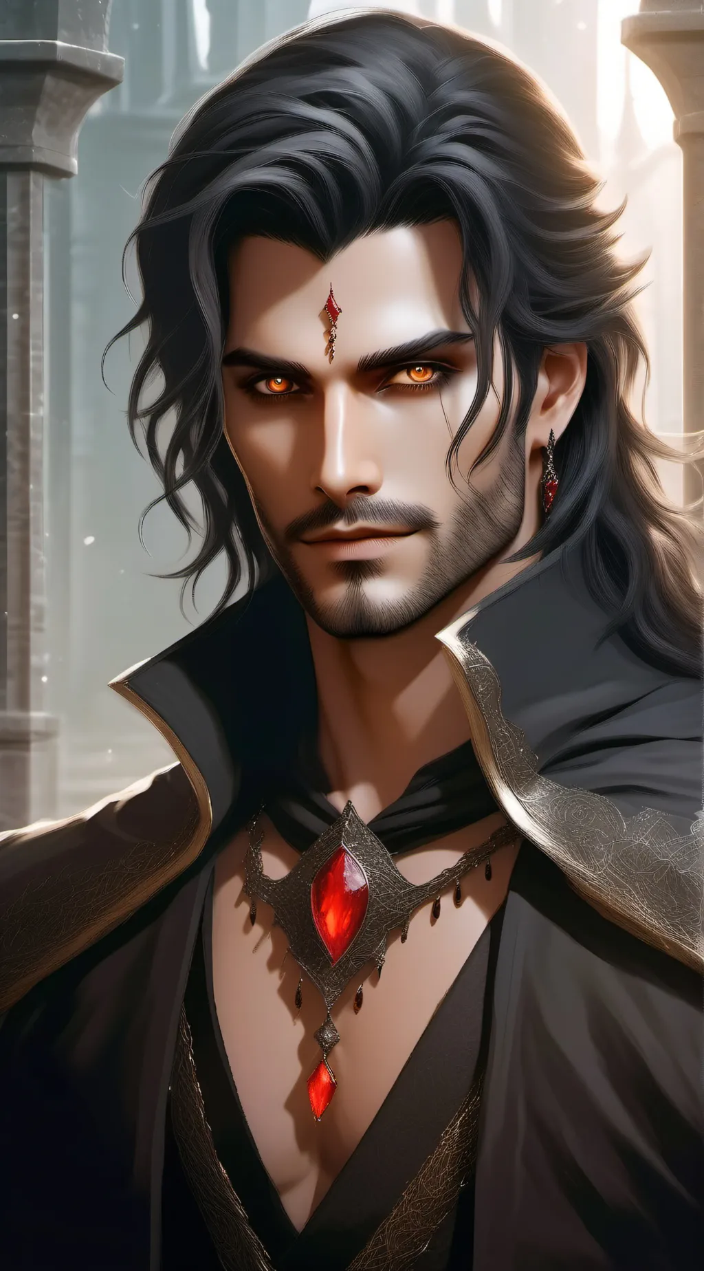 ai character: Kasius  background