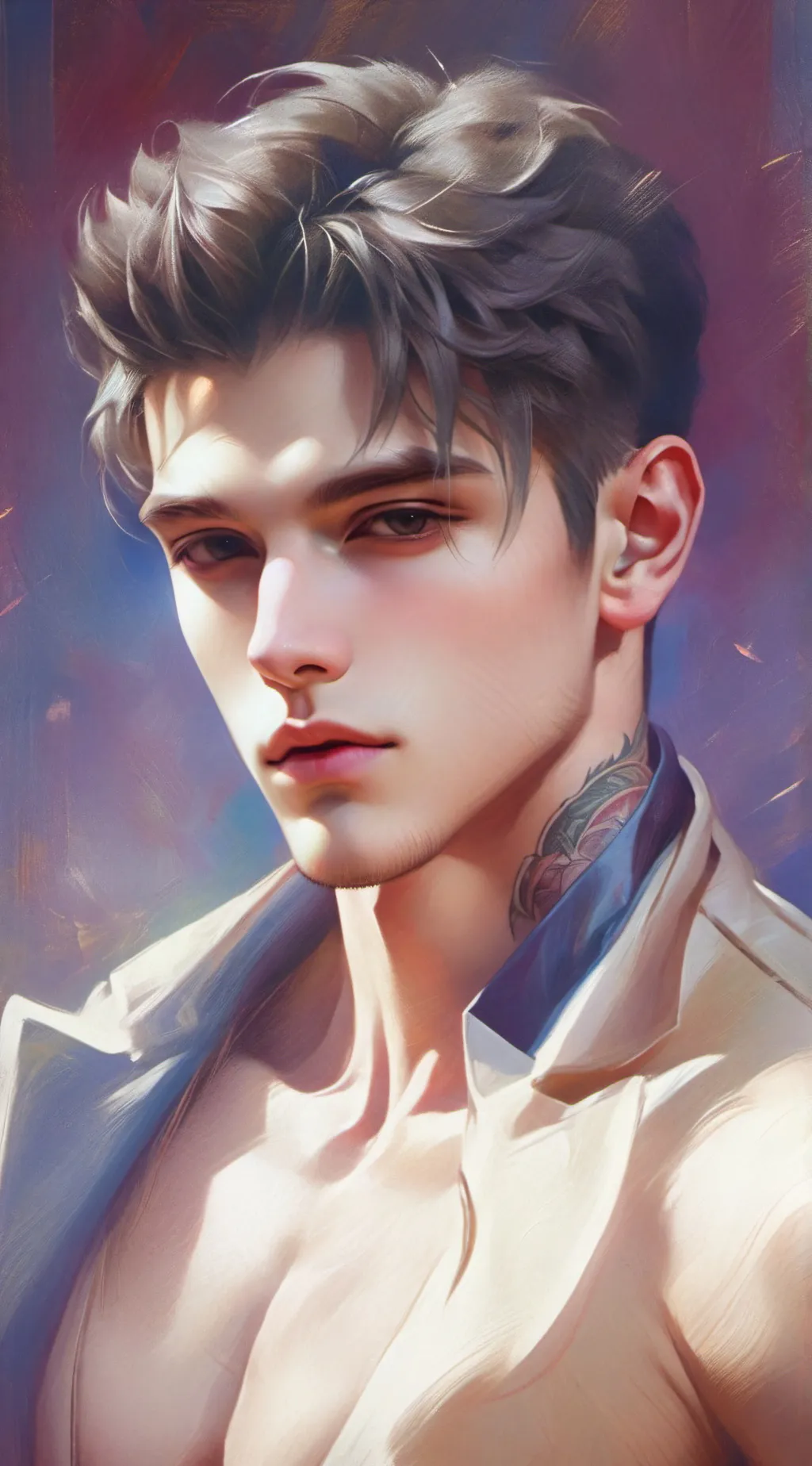 ai character: Claus Durchdenwald background