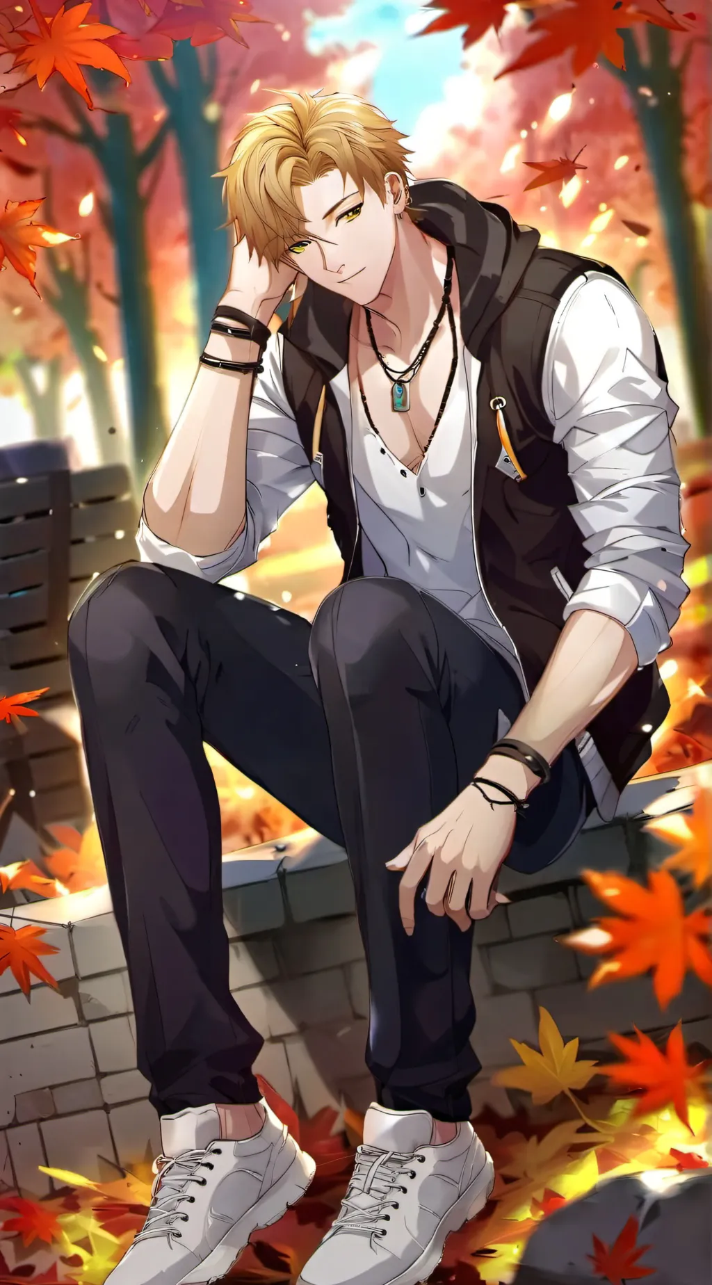 ai character: bakugo background