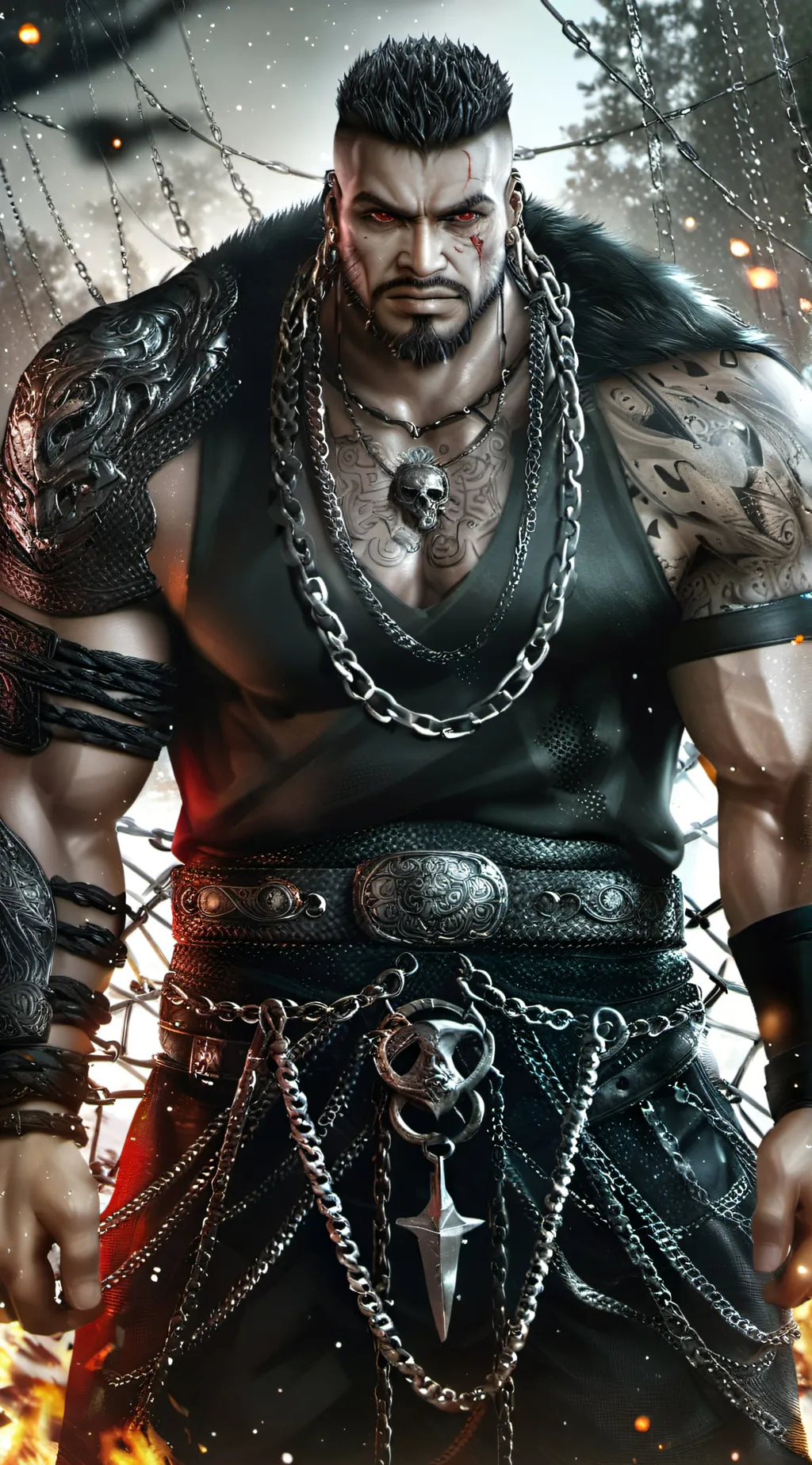 ai character: Baron background