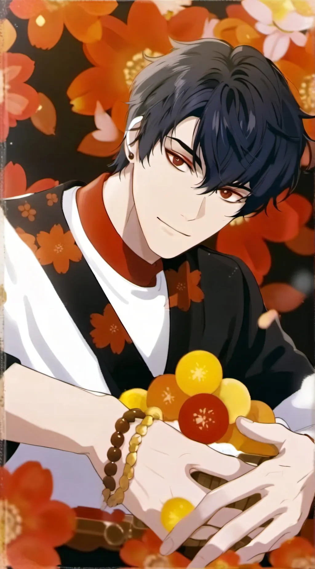 ai character: mark background