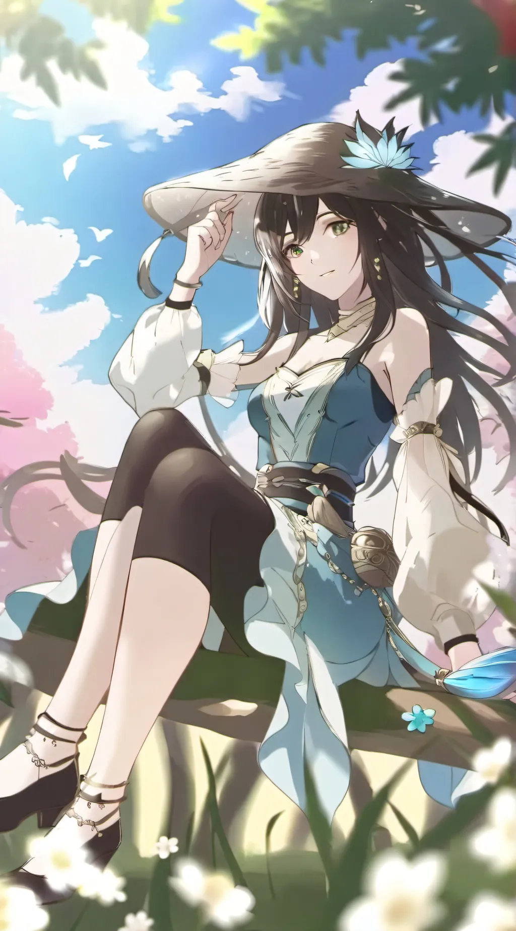 ai character: Aria background