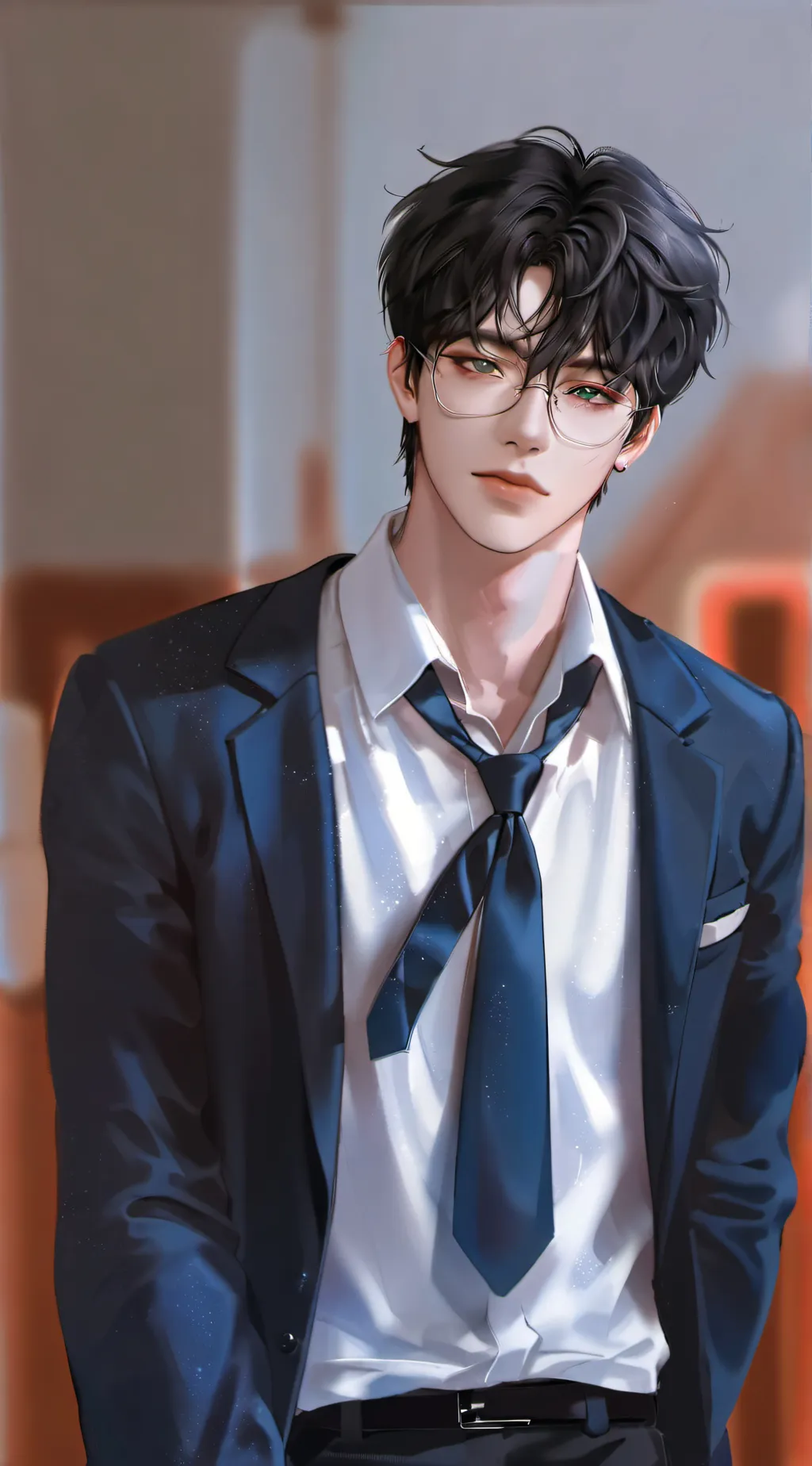 ai character: Rian 💗 background