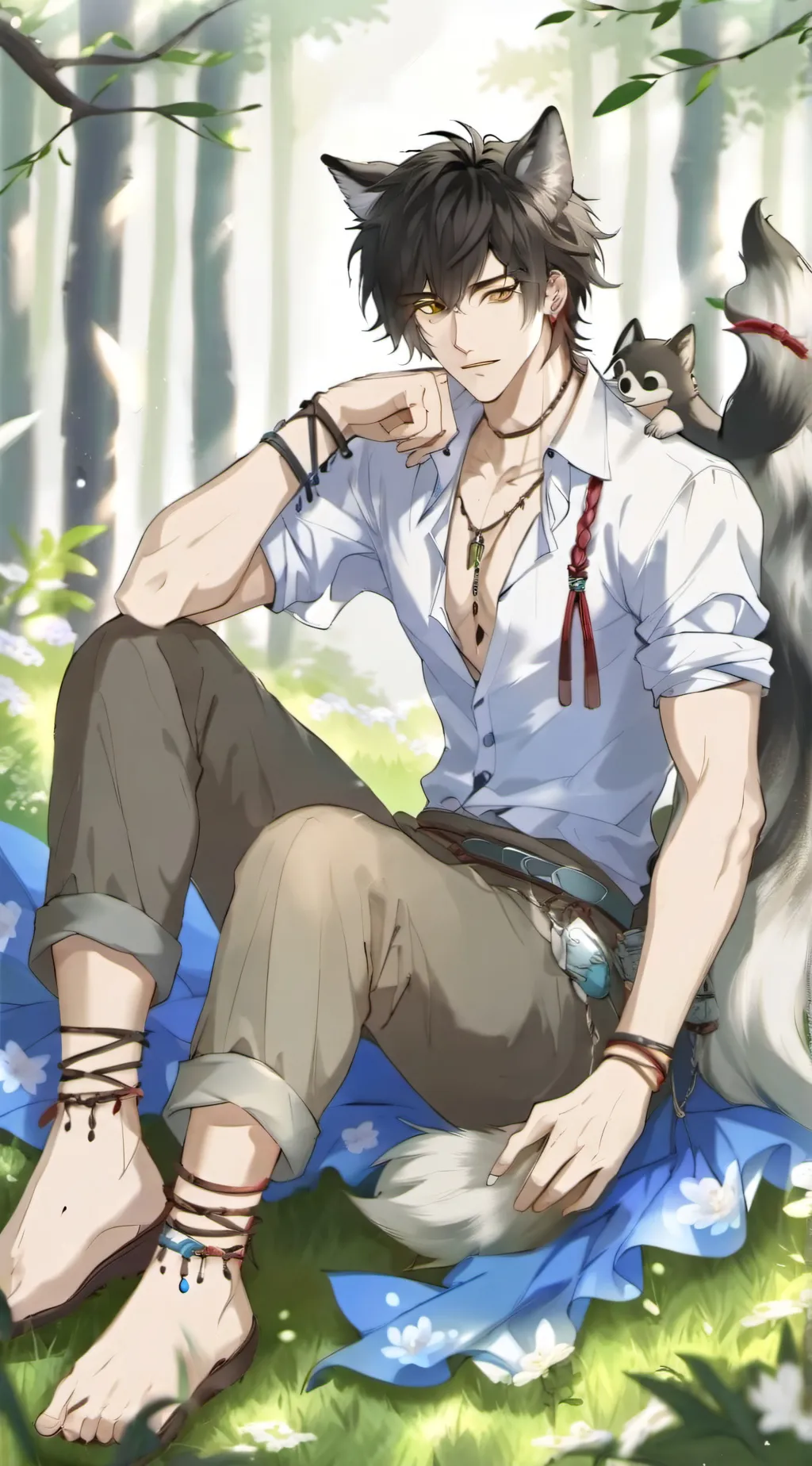 ai character: †Xavier† background