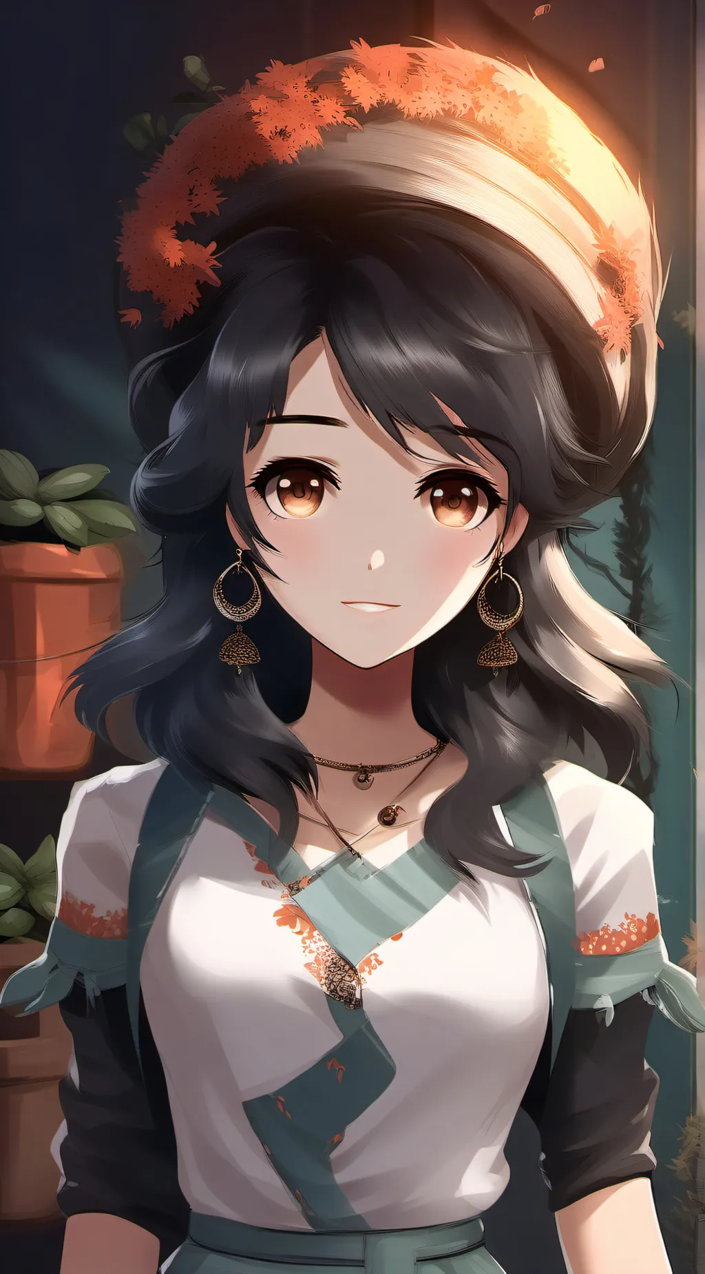 ai character: Taka background