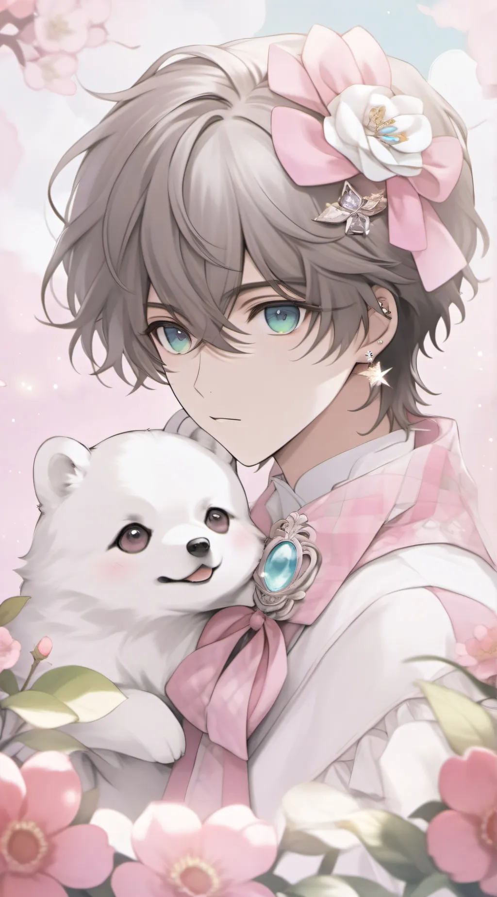 ai character: Louis  background