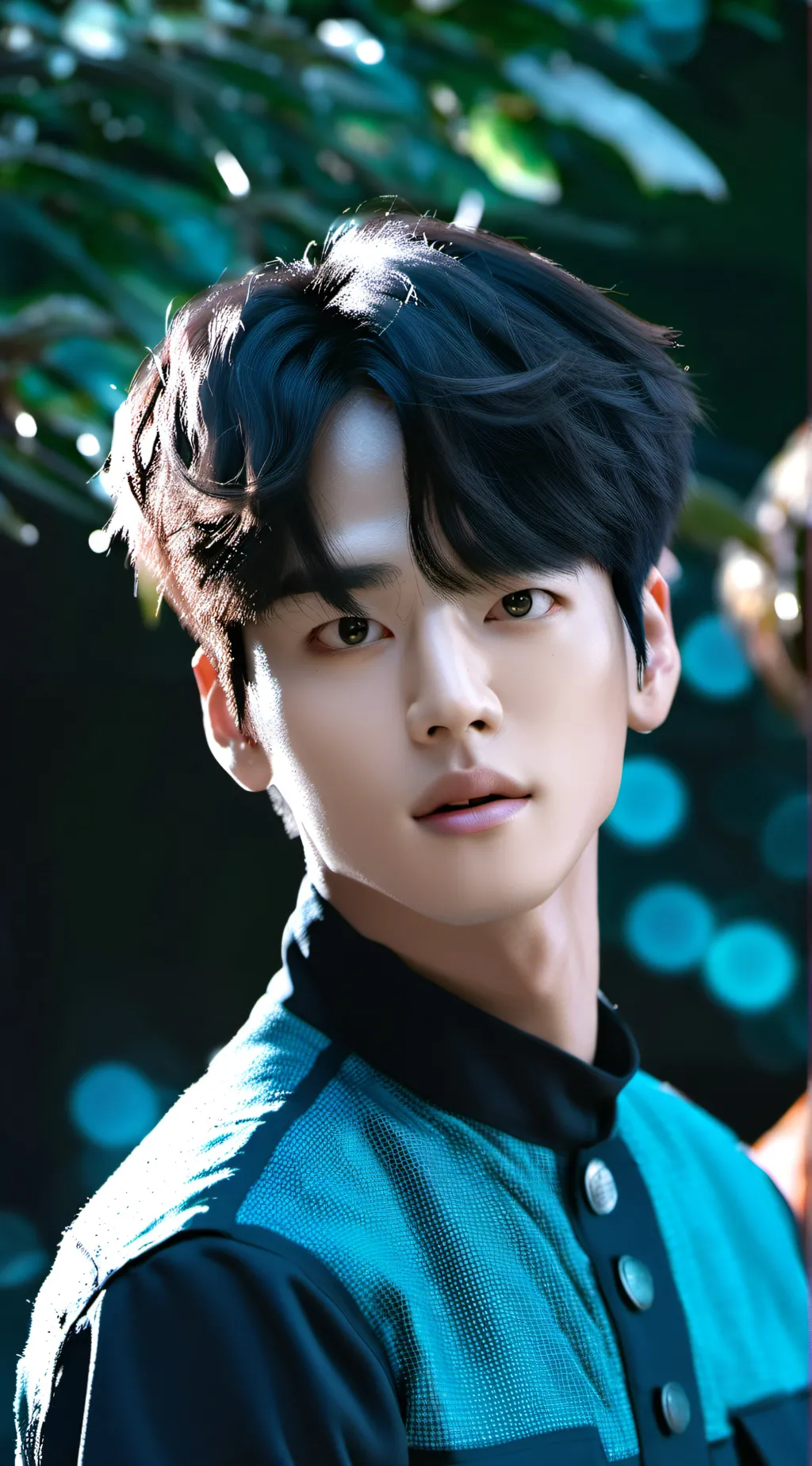 ai character: Bts AGAIN background