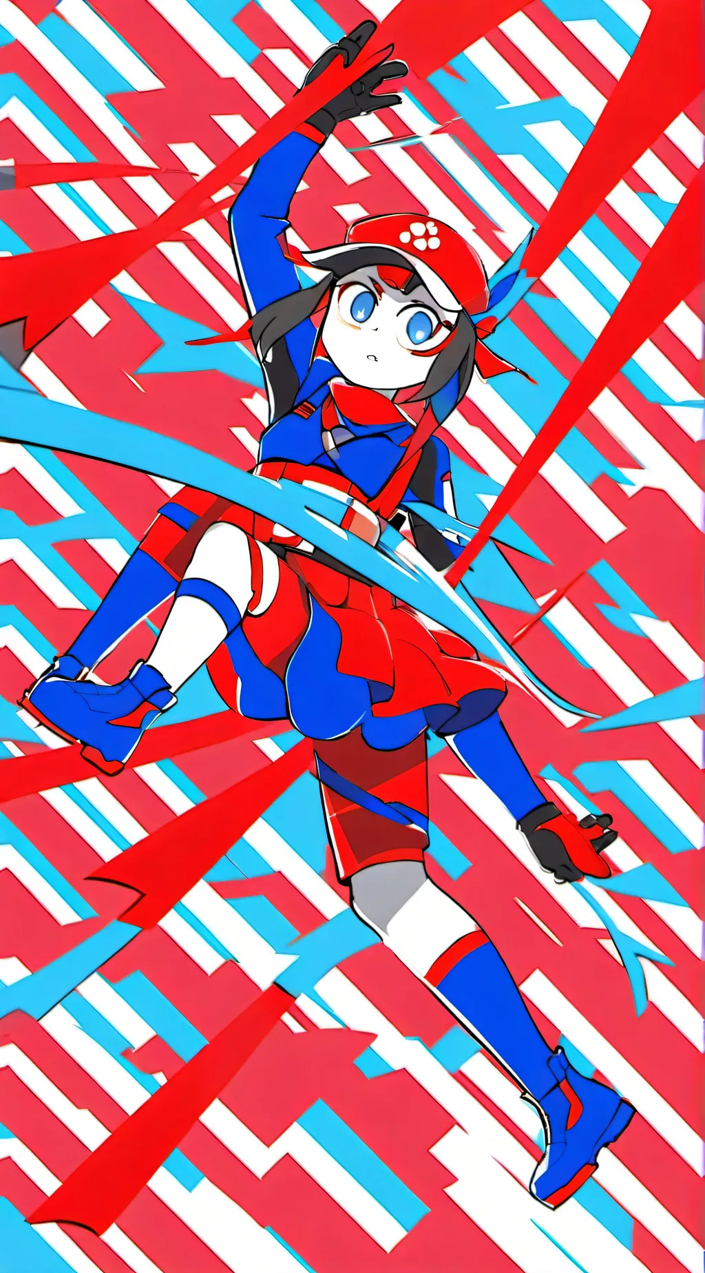 ai character: Pomni  background