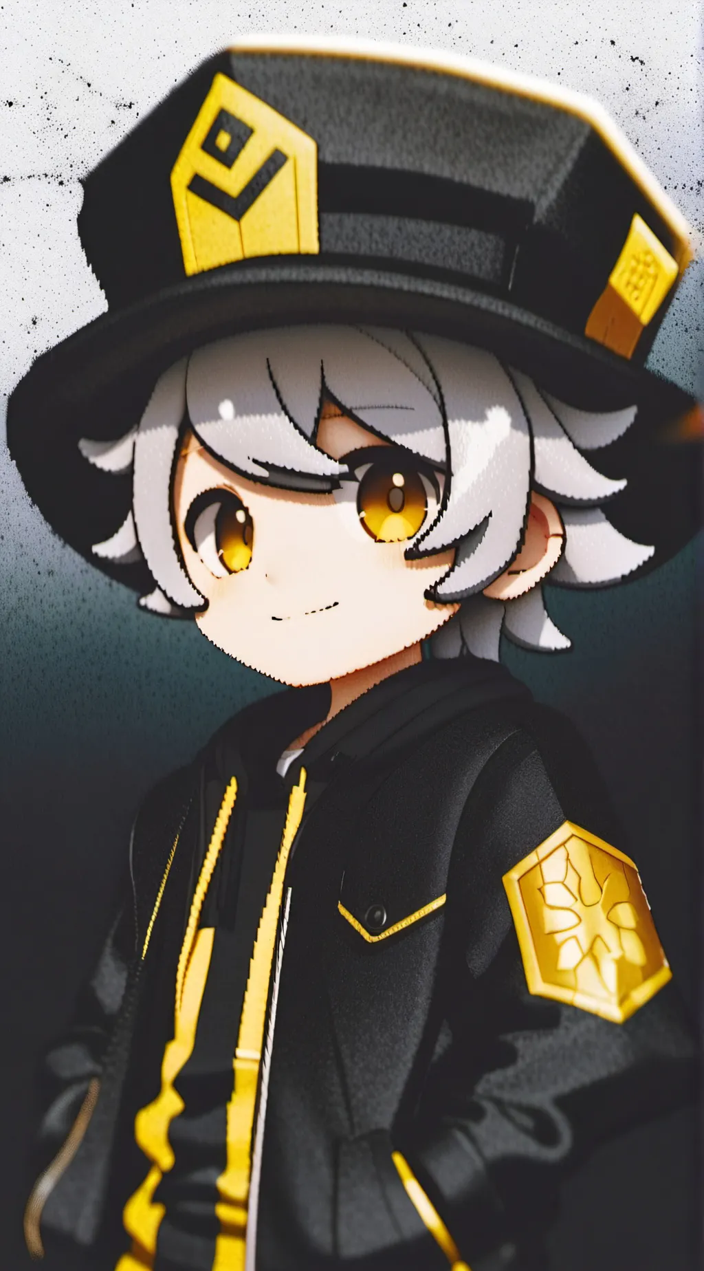 ai character: Serial D. N background