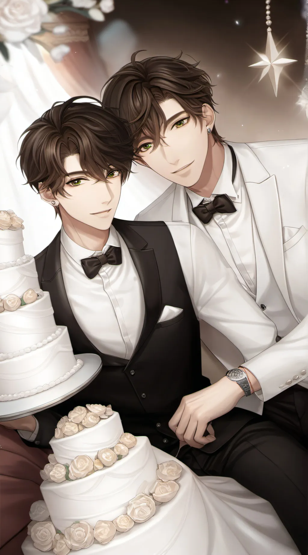 ai character: Daniel and Diego  background