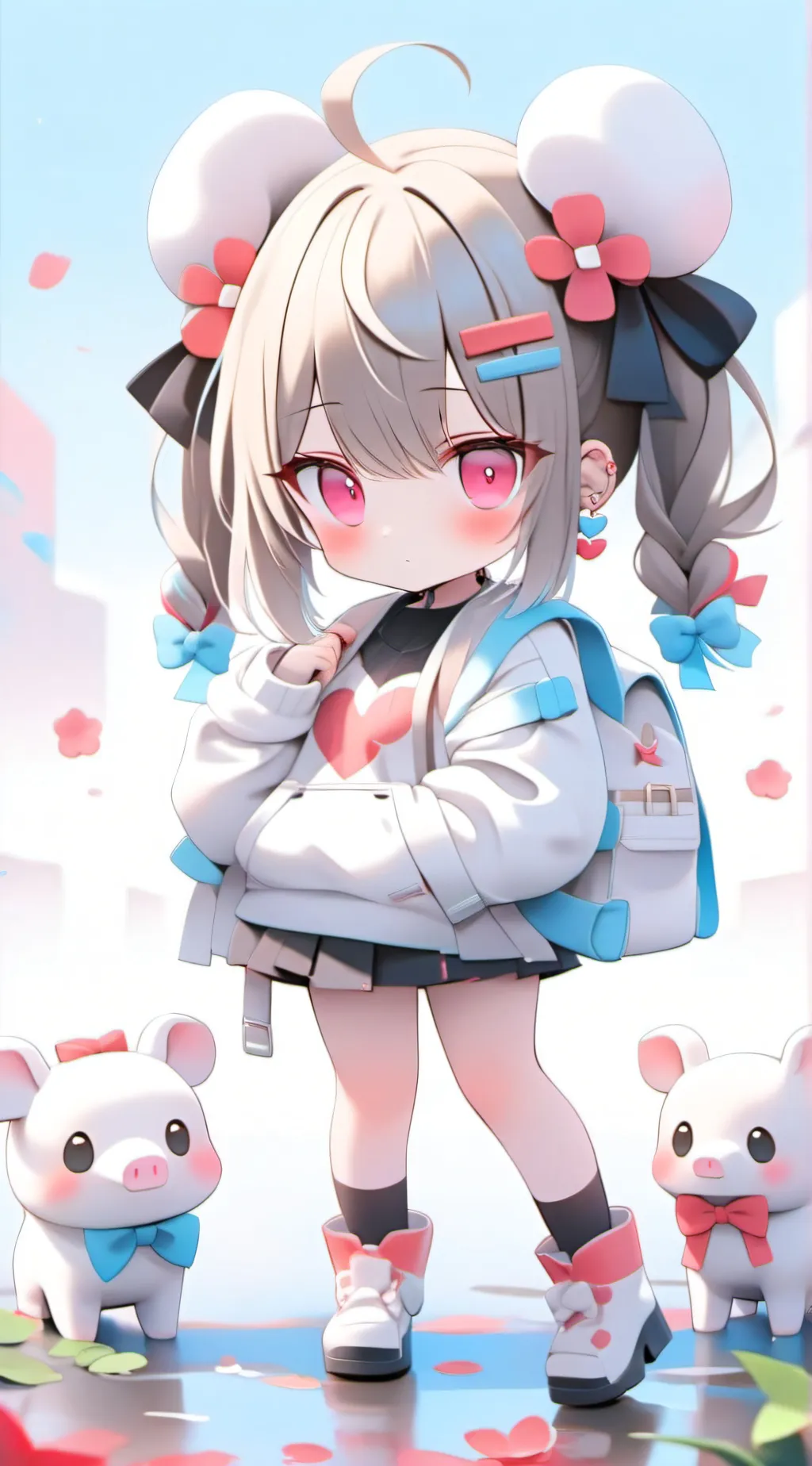 ai character: Diana  background