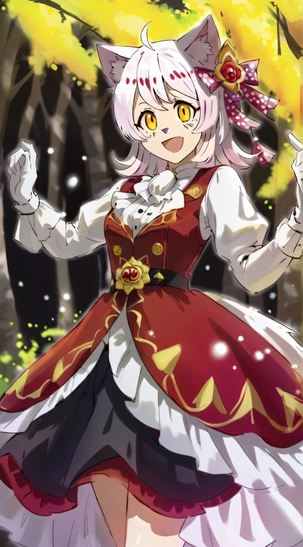 ai character: Galaxy background