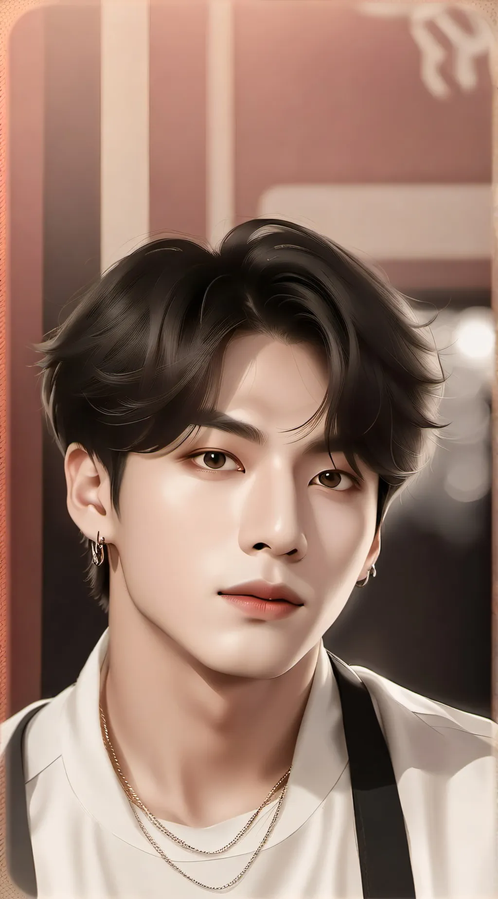 ai character: Jungkook of BTS  background