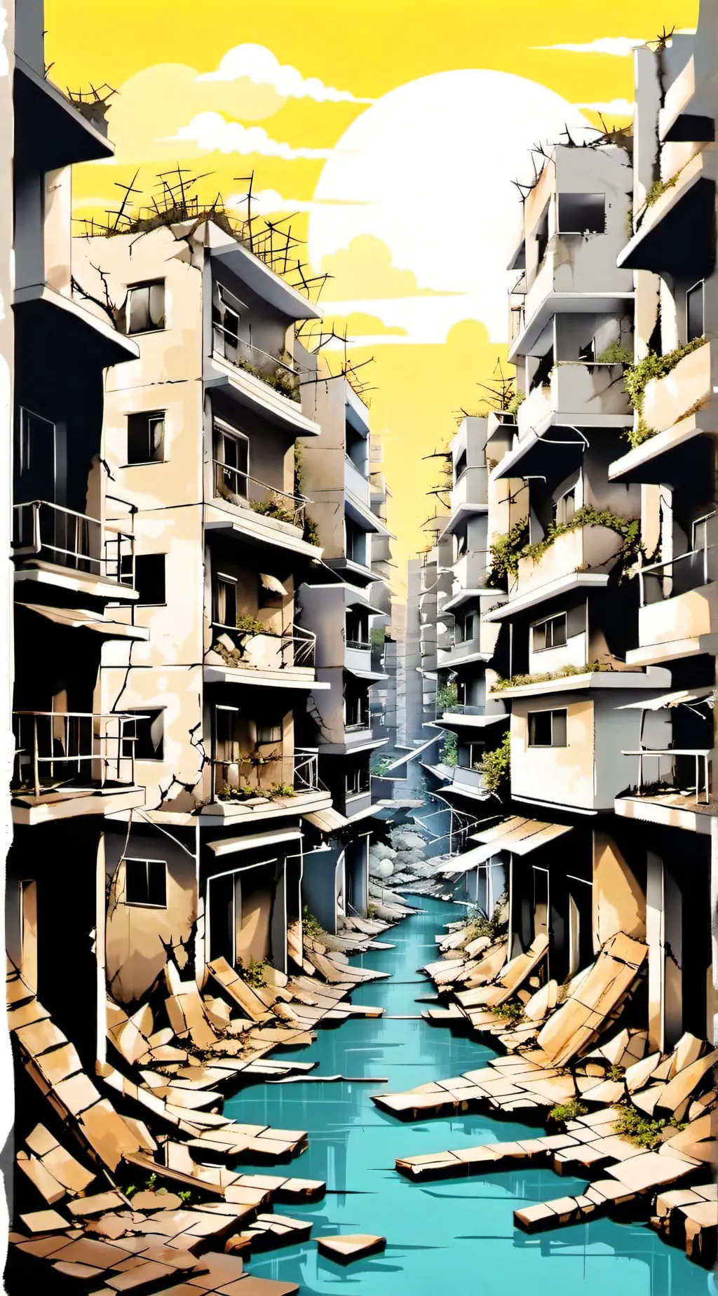 ai character: Gone haywire.. background