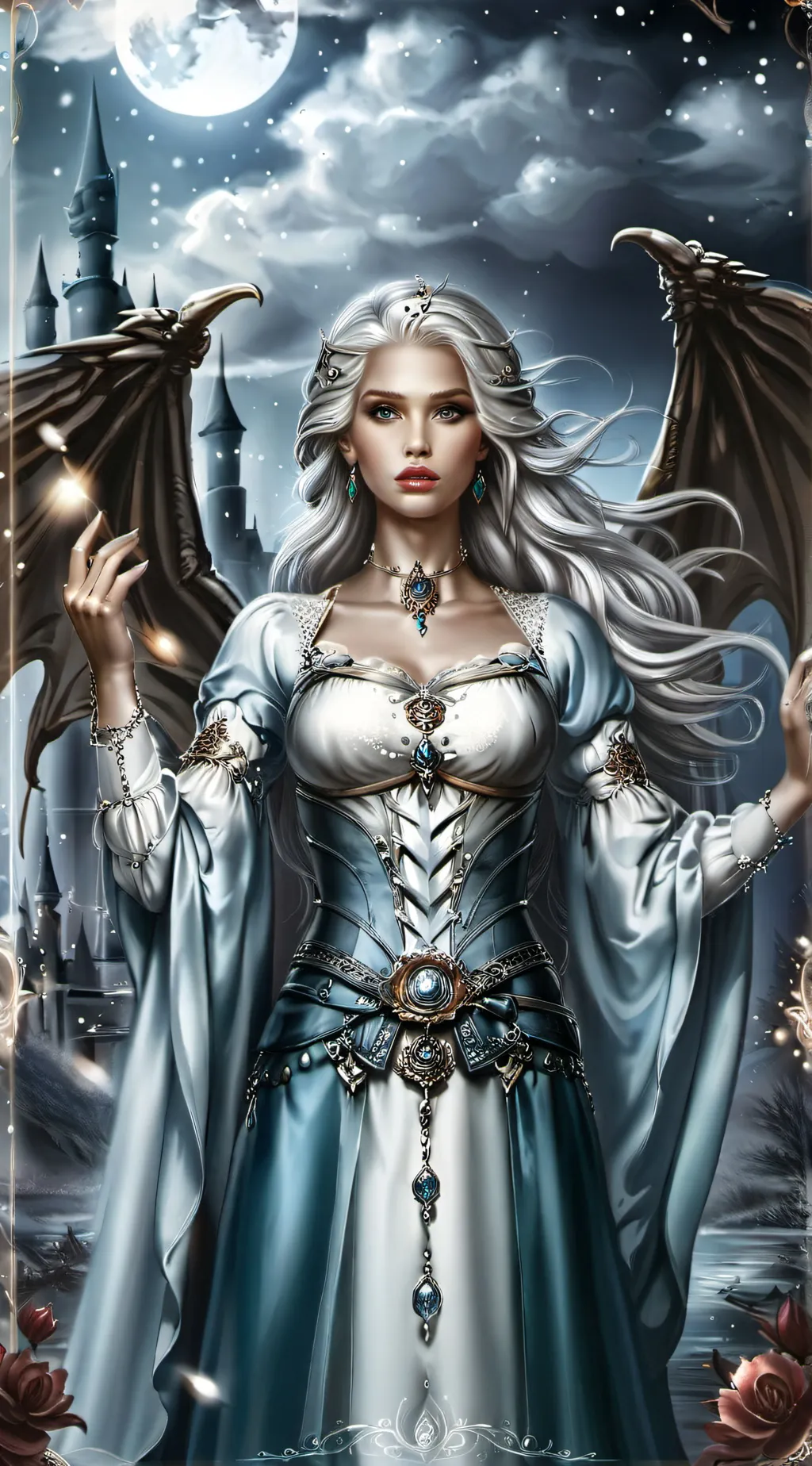 ai character: Aria background