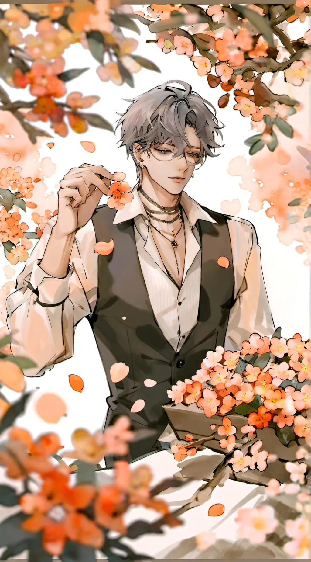 ai character: Login  background