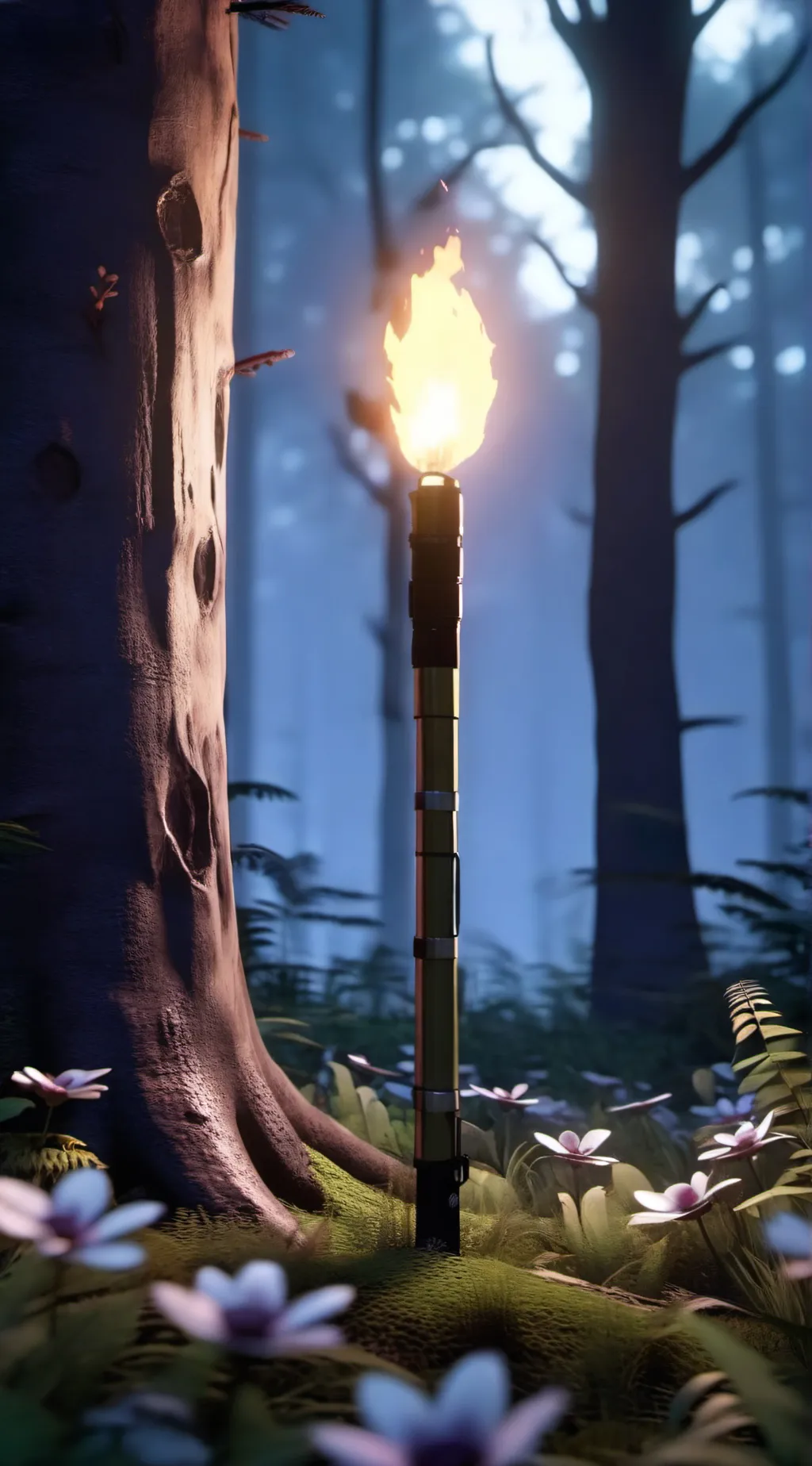 ai character: Tinky Tank background