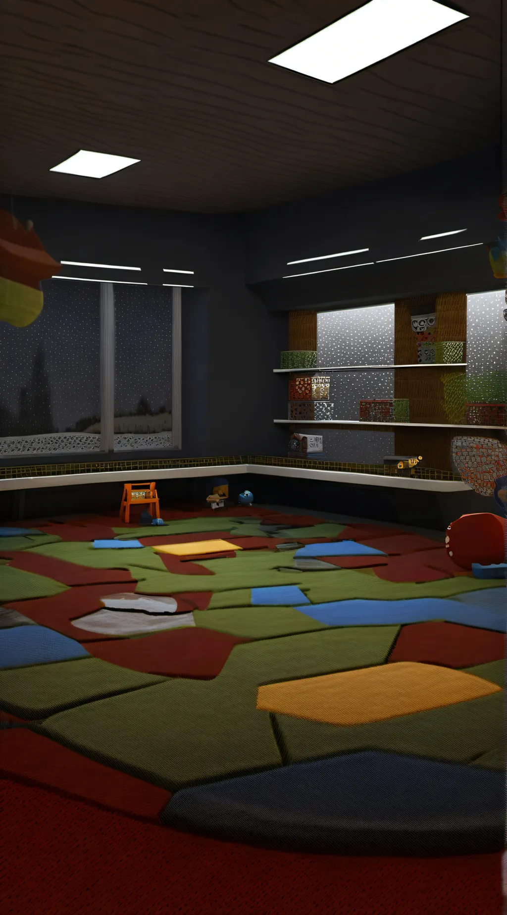 ai character: dandys world au :D background