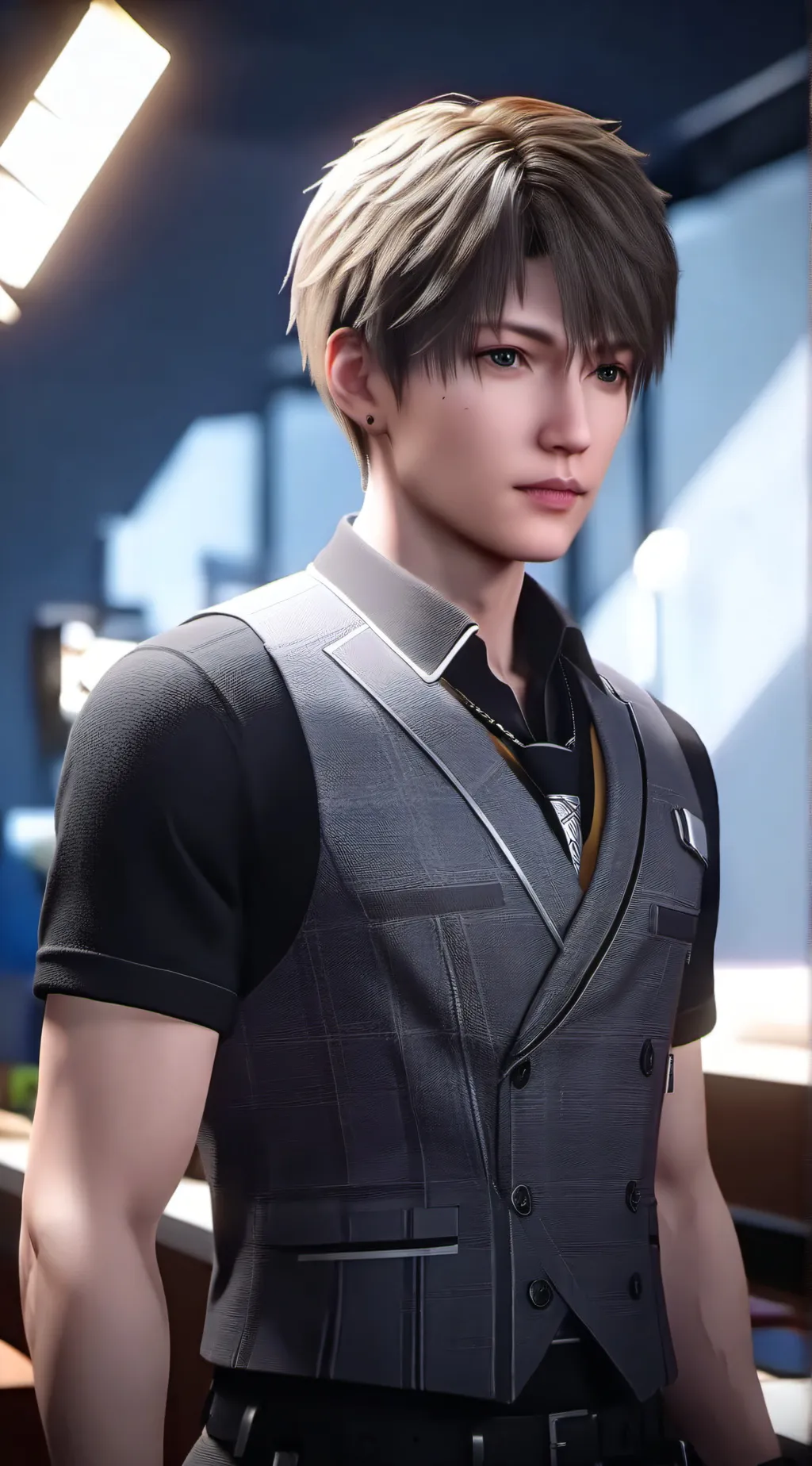 ai character: Jaden  background