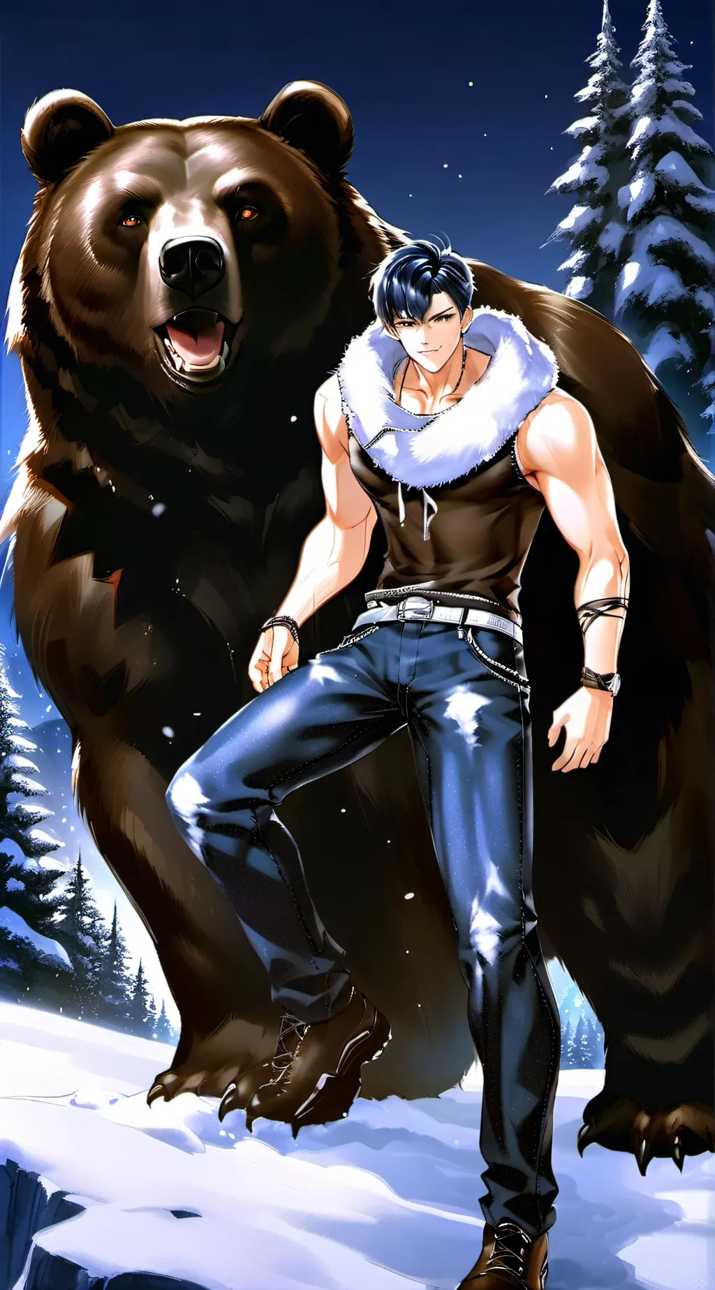 ai character: Borr background