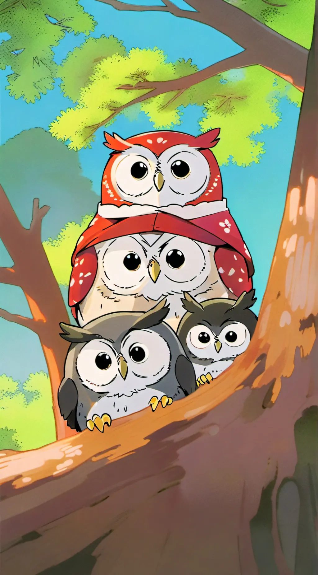 ai character: owl family background