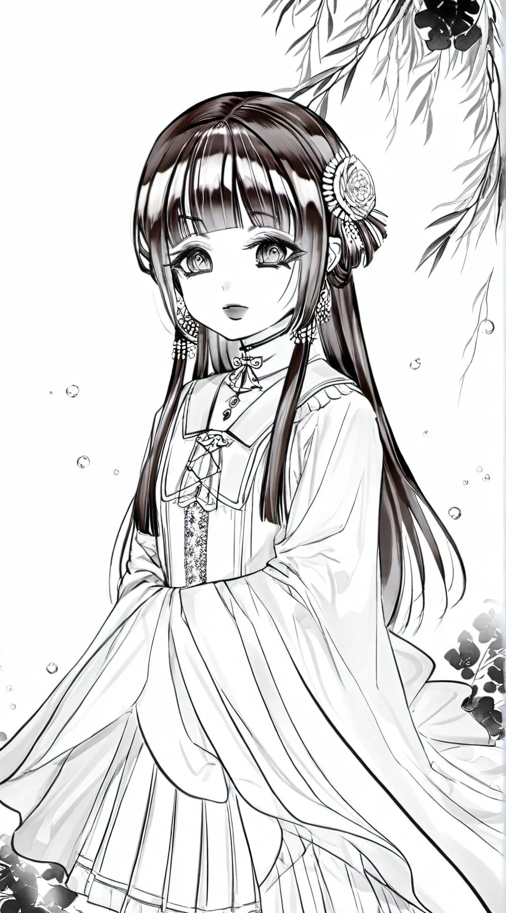 ai character: Vicky background