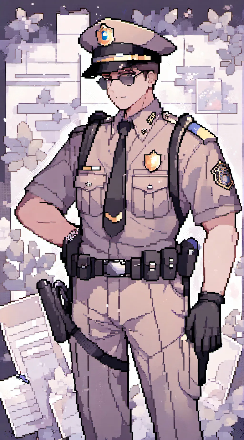 ai character: Officer Sean background