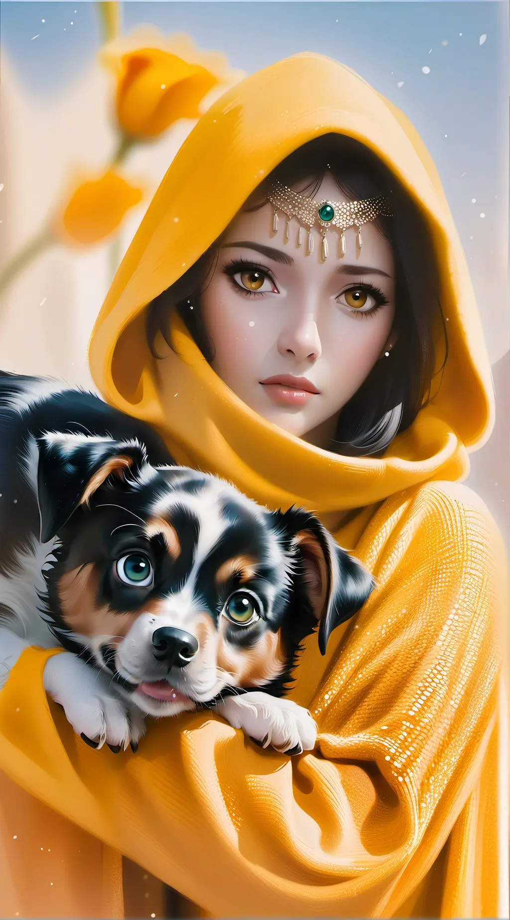 ai character: gf background