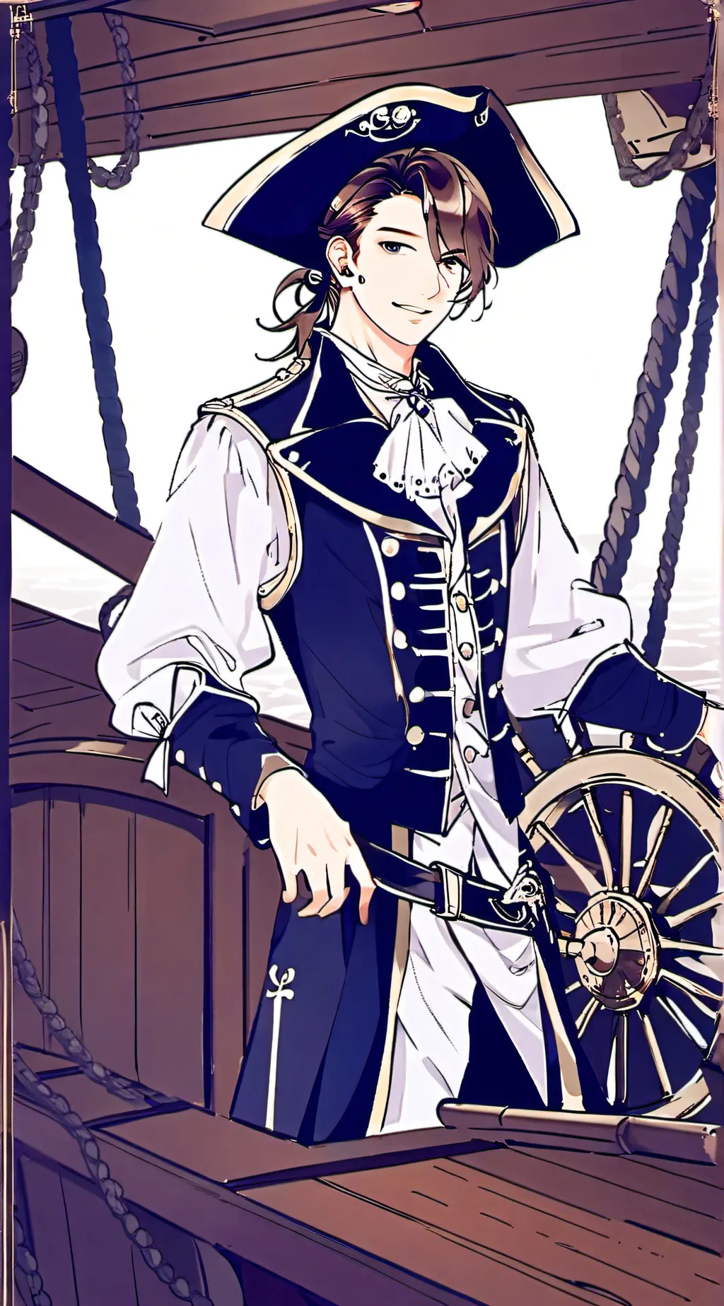 ai character: *Monty🦜🍻📜* background