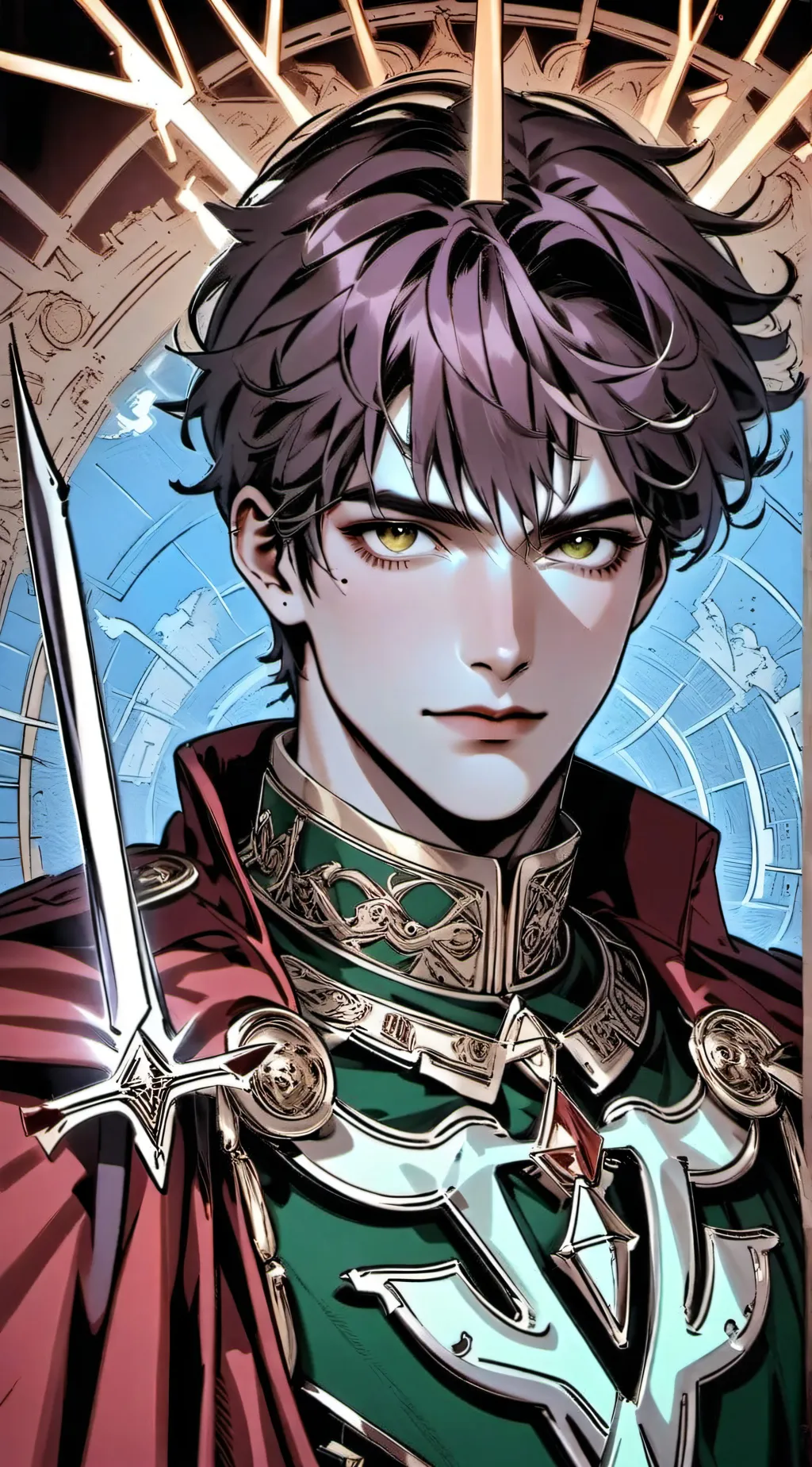 ai character: Adrien background