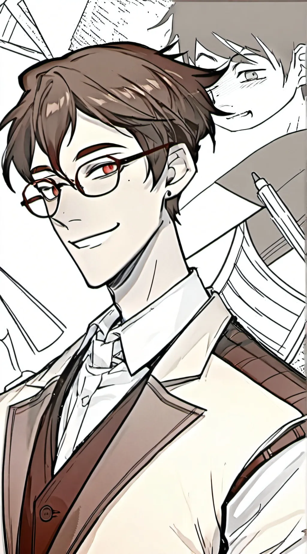 ai character: Alastor  background