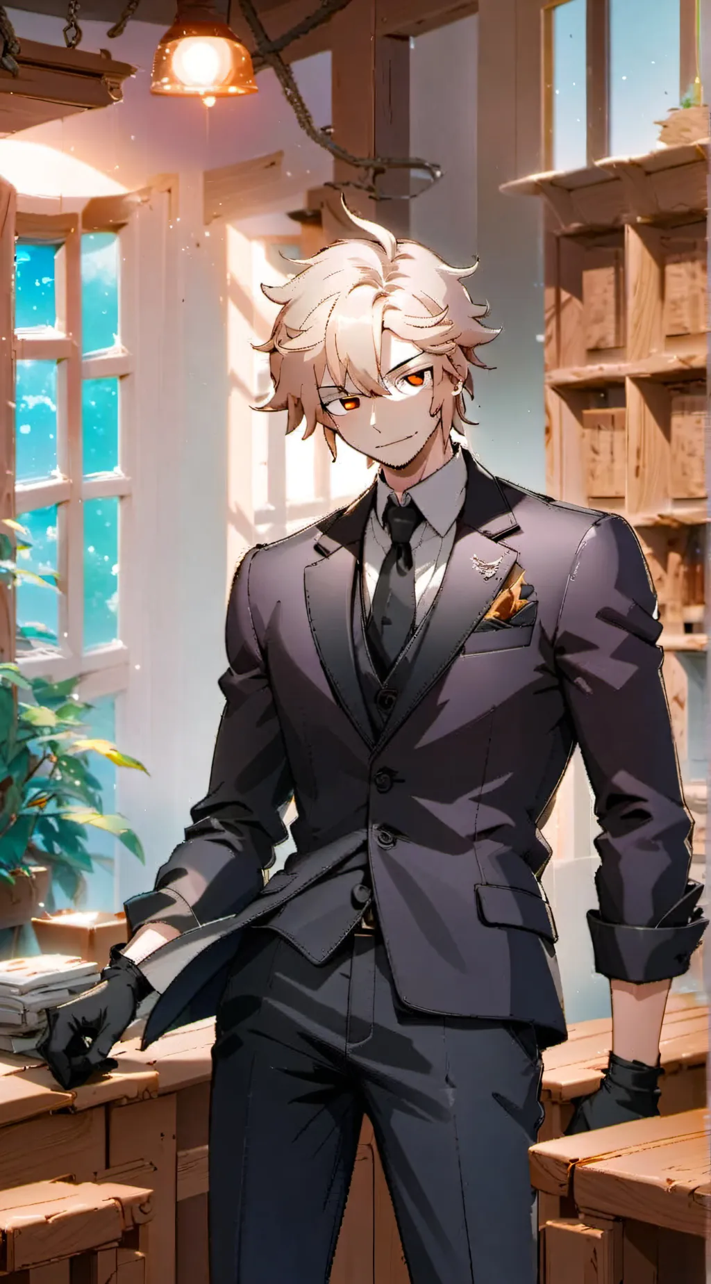 ai character: max background