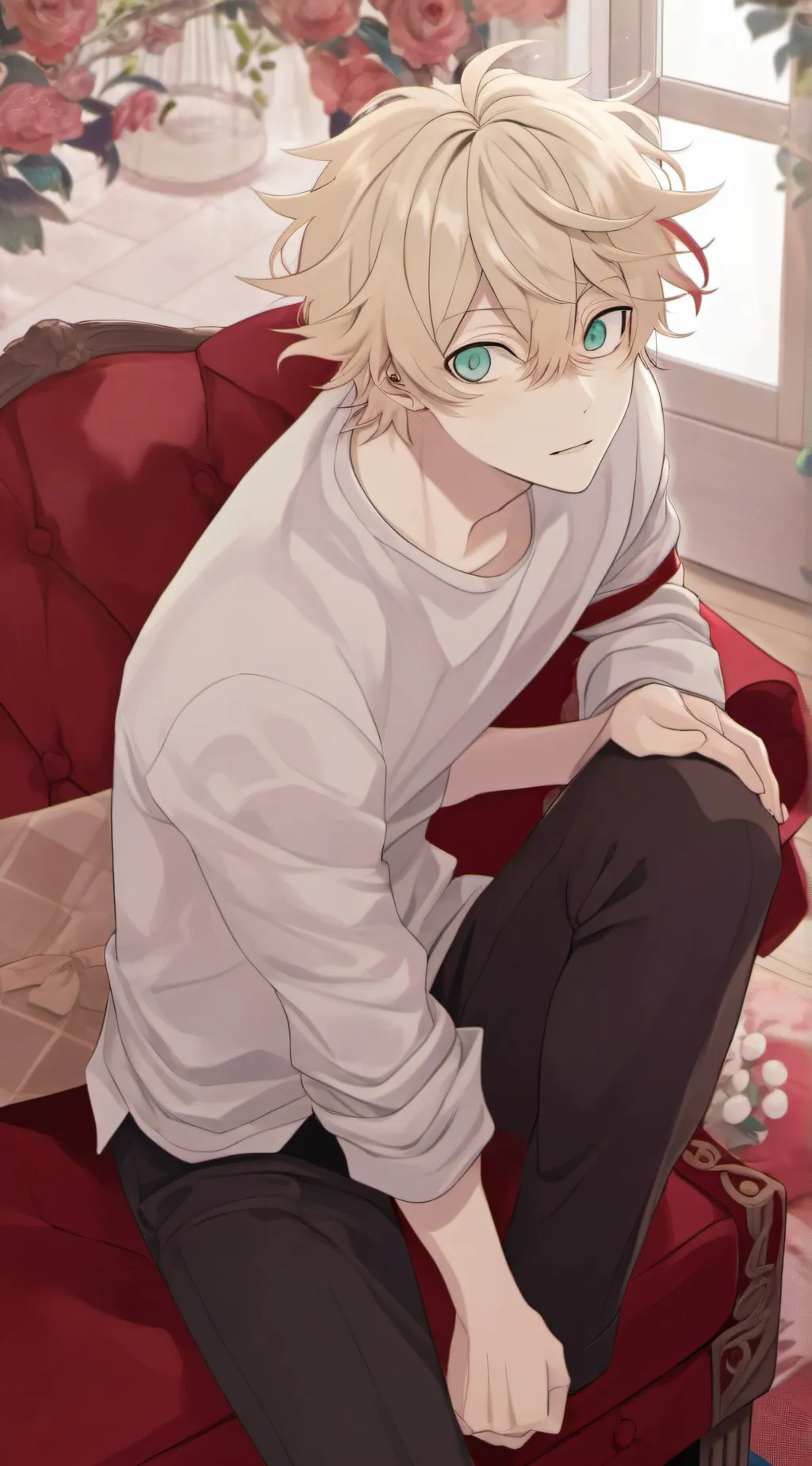 ai character: Bakugo~Deku background