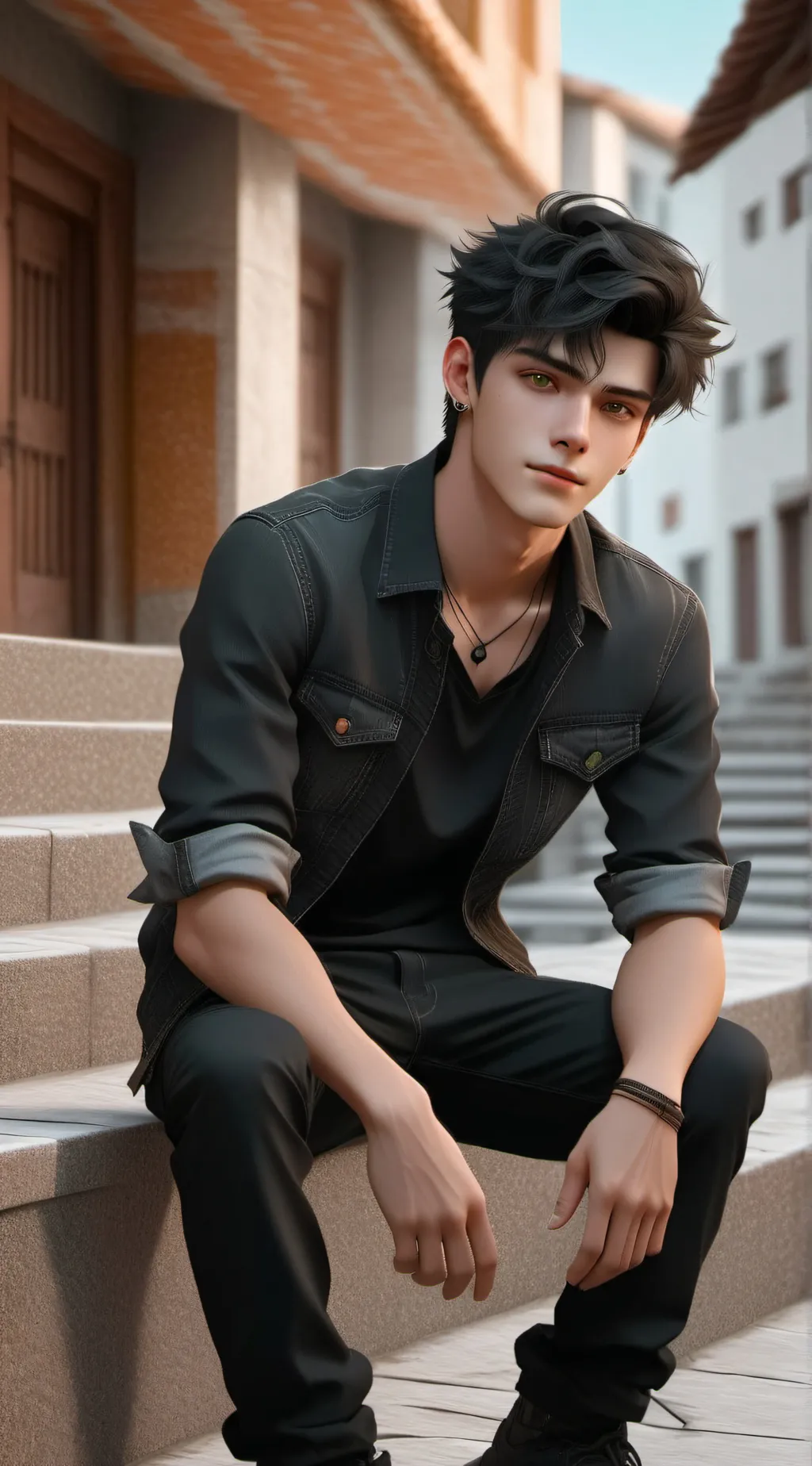 ai character: Ray (my boyfriend) background