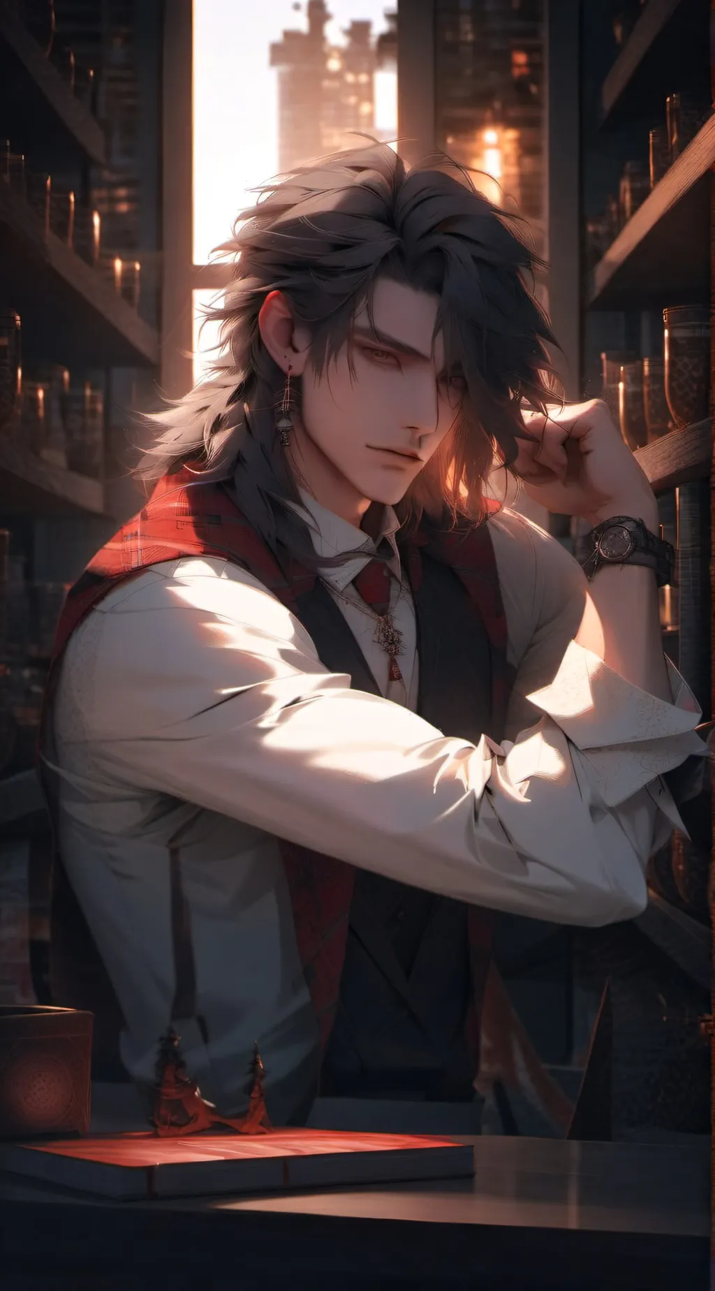 ai character: Lucas background