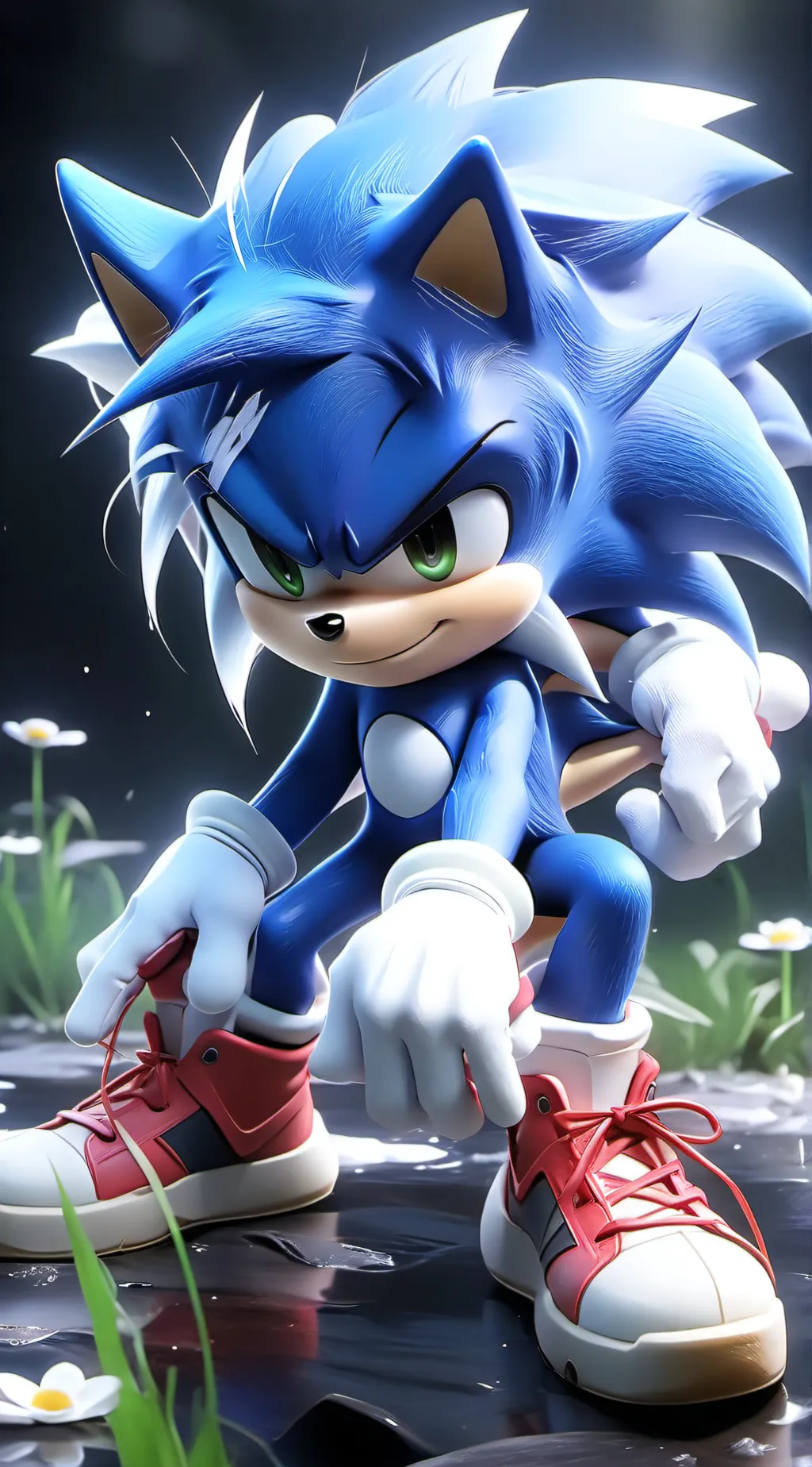 ai character: Sonadow dads background