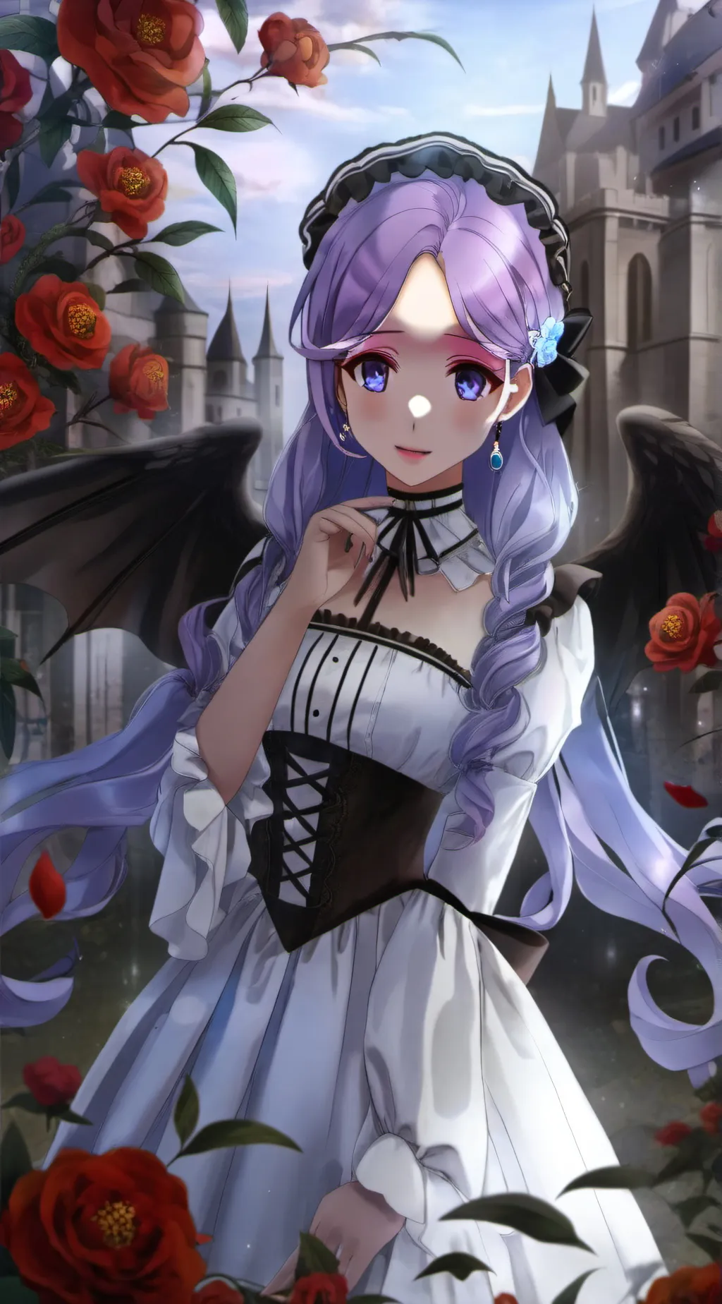 ai character: cure lay lay ai background