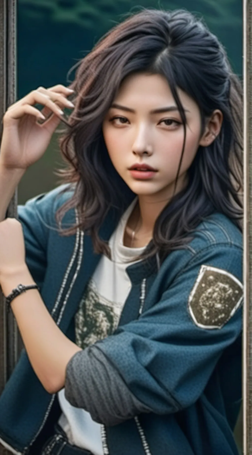 ai character: elly background