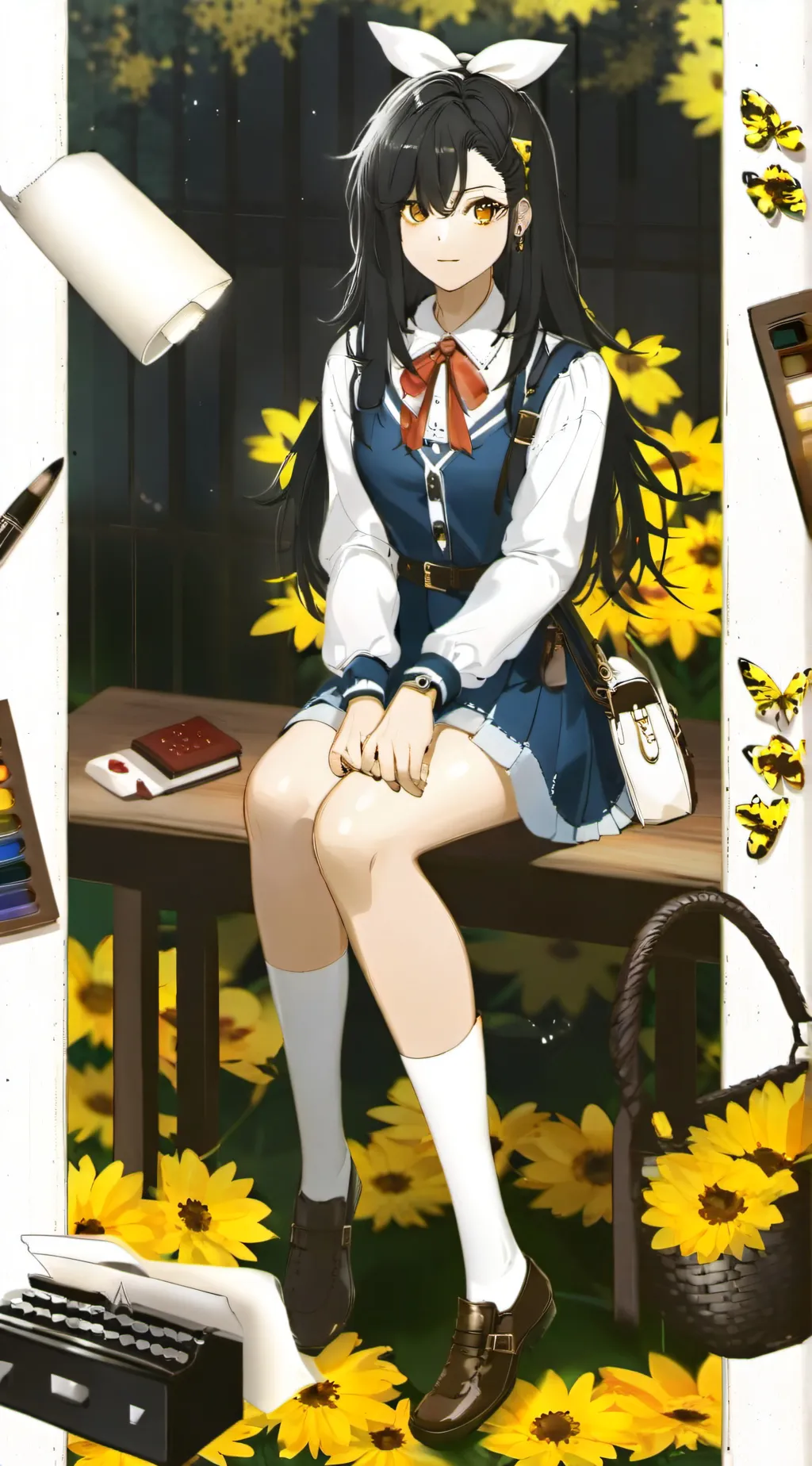 ai character: Emily  background